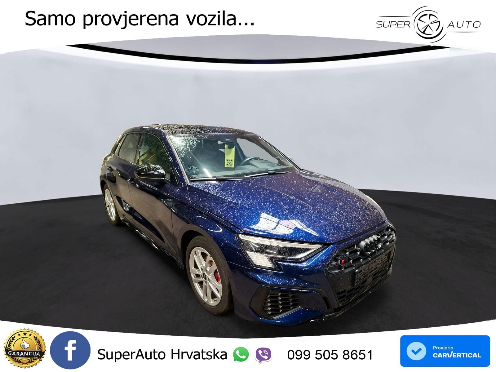 Audi S3 2.0 TFSI (310 KS) quattro S tronic MATRIX+GR SJED+KAM
