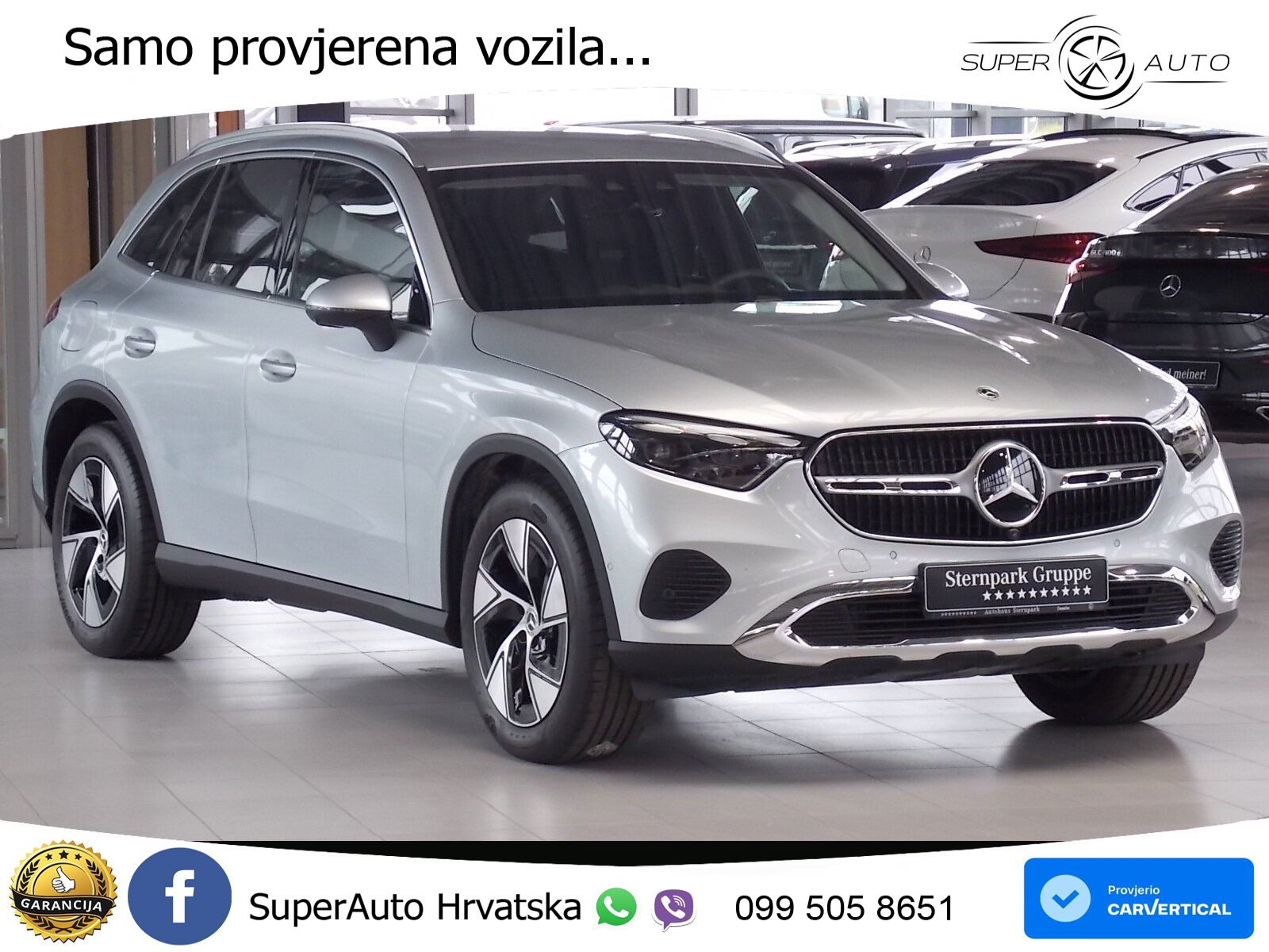 Mercedes GLC 220d (197 KS) 4MATIC 9G-TRONIC LED+GR SJED+ACC