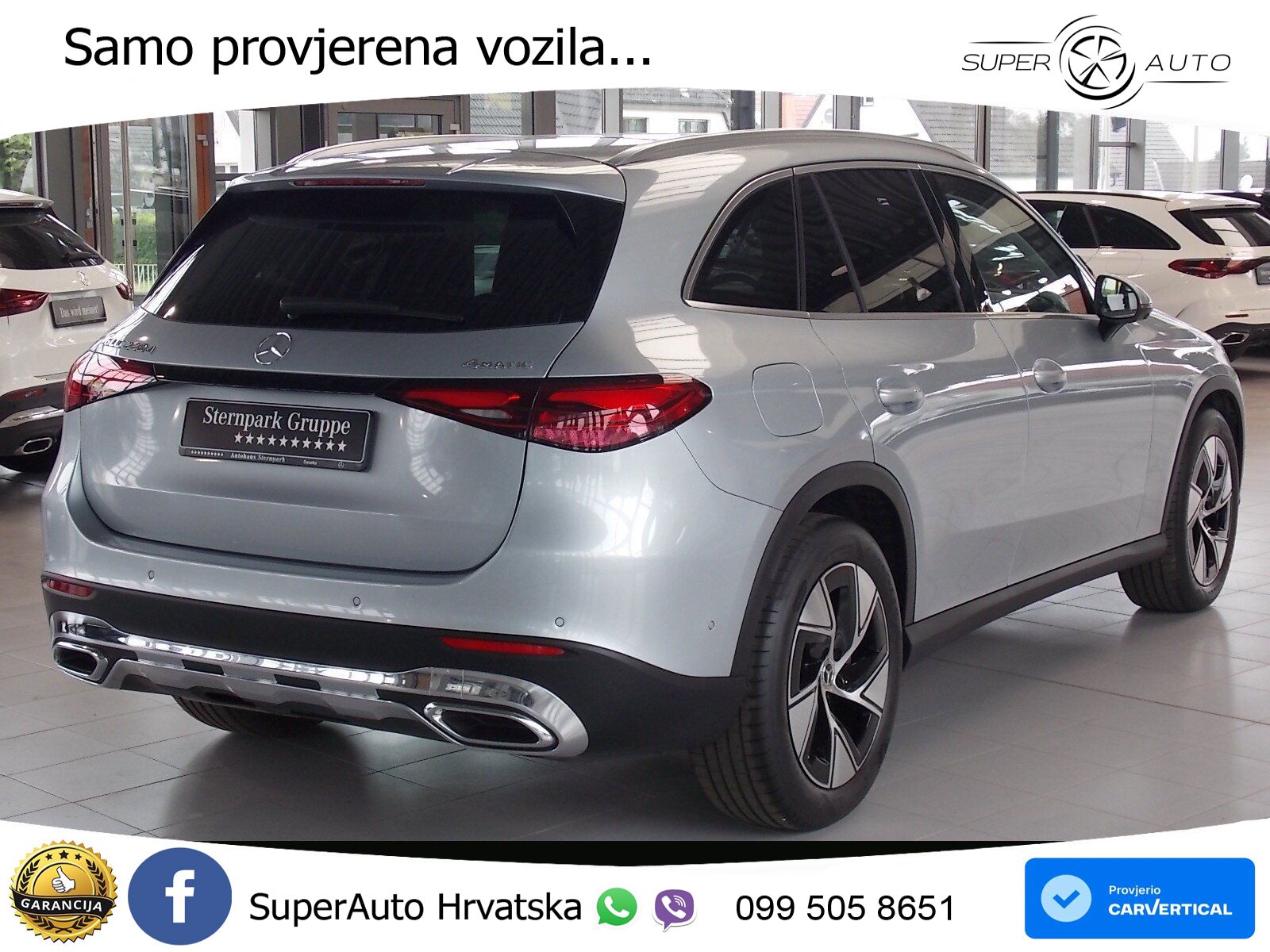 Mercedes GLC 220d (197 KS) 4MATIC 9G-TRONIC LED+GR SJED+ACC