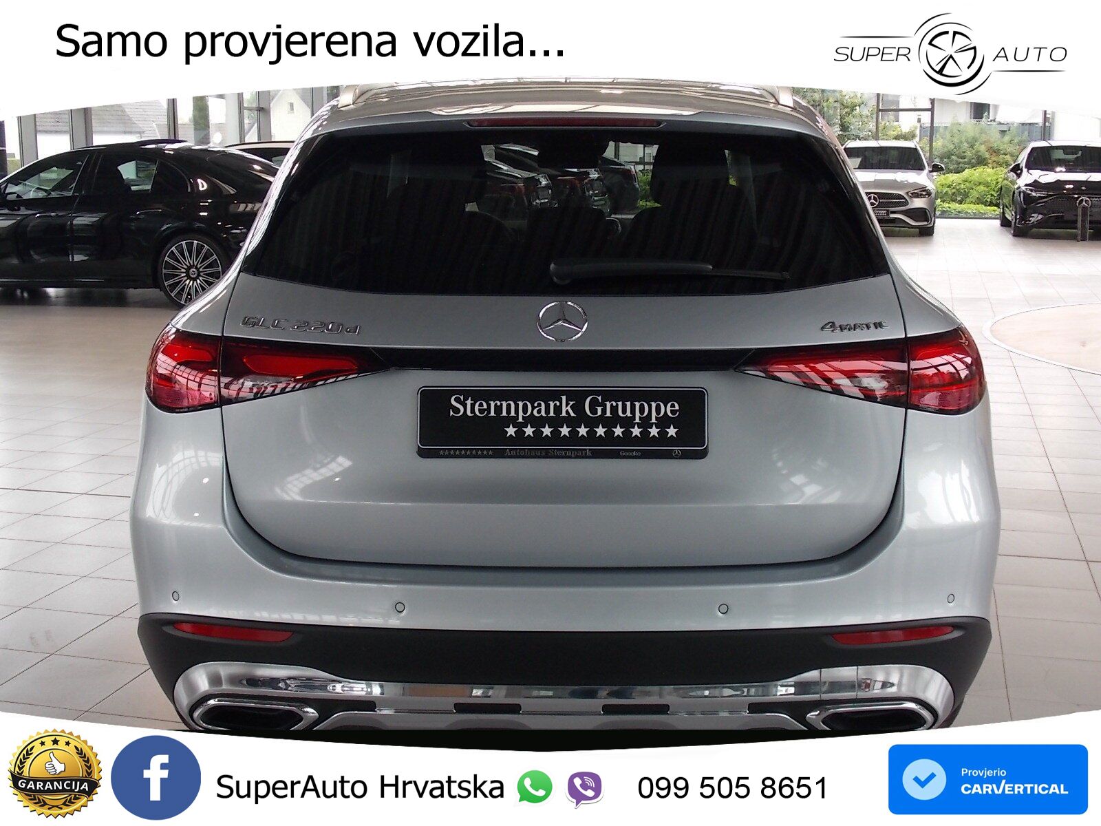 Mercedes GLC 220d (197 KS) 4MATIC 9G-TRONIC LED+GR SJED+ACC