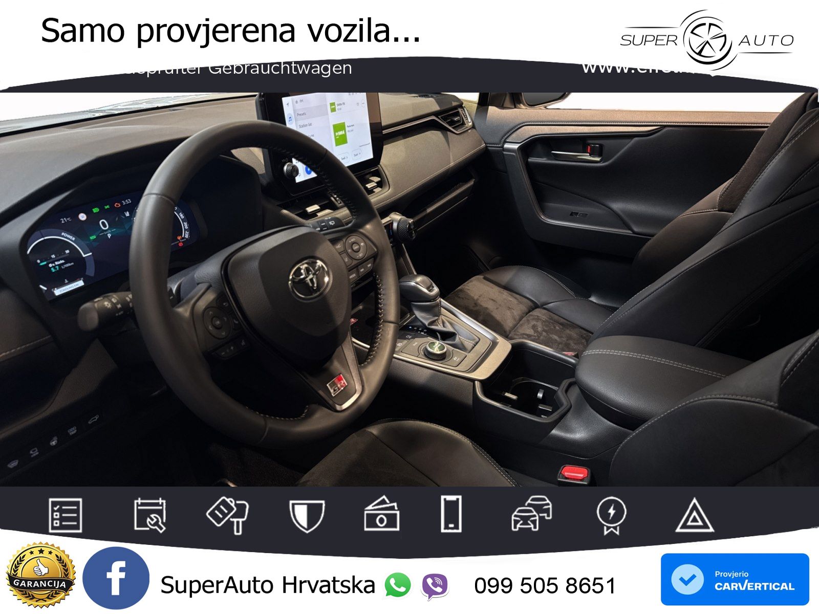 Toyota RAV4 2.5 (222 KS) Hybrid AWD-i eCVT GR Sport LED+GR SJED+ACC