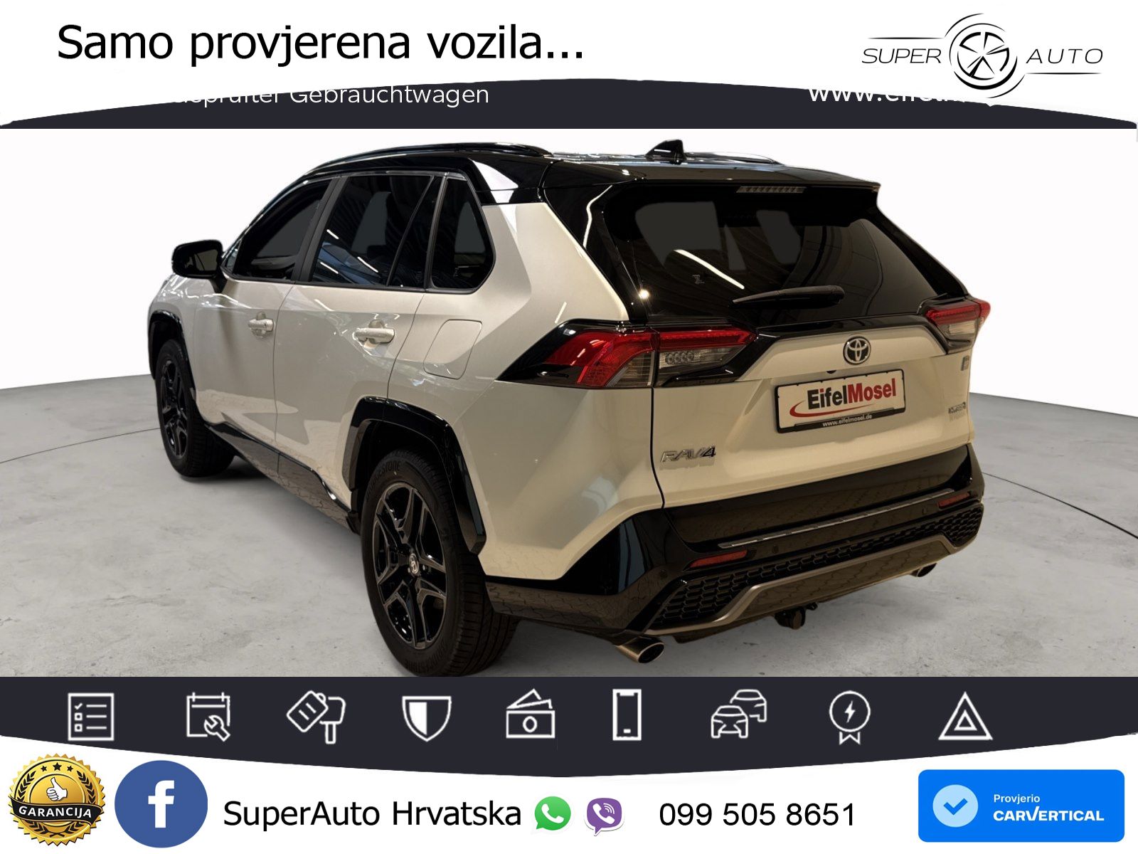 Toyota RAV4 2.5 (222 KS) Hybrid AWD-i eCVT GR Sport LED+GR SJED+ACC