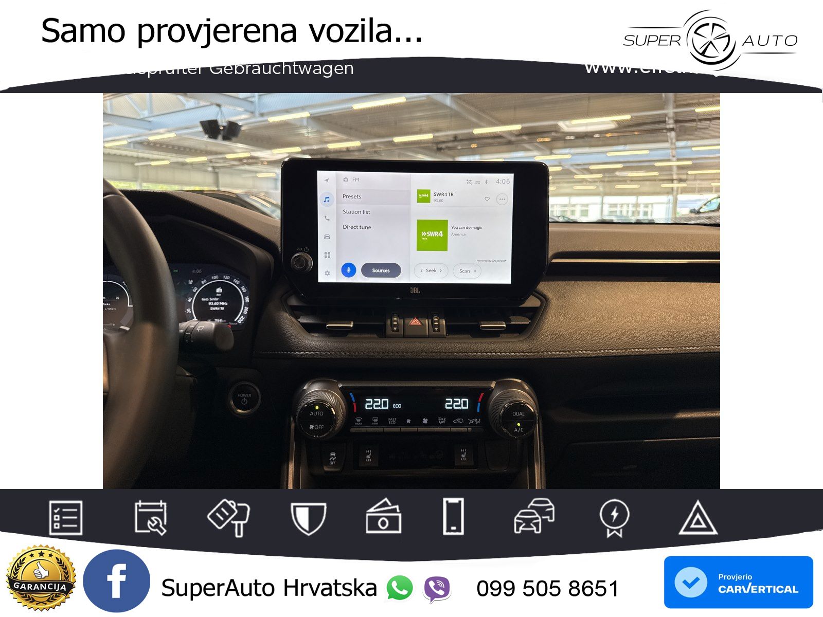 Toyota RAV4 2.5 (222 KS) Hybrid AWD-i eCVT GR Sport LED+GR SJED+ACC