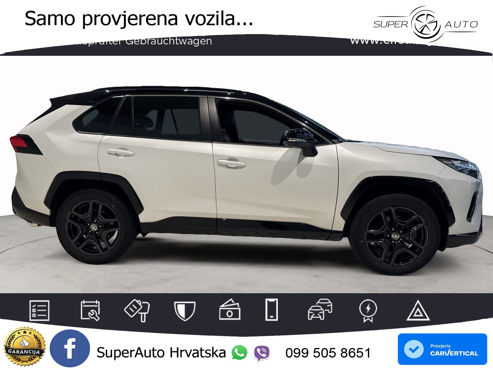 Toyota RAV4 2.5 (222 KS) Hybrid AWD-i eCVT GR Sport LED+GR SJED+ACC