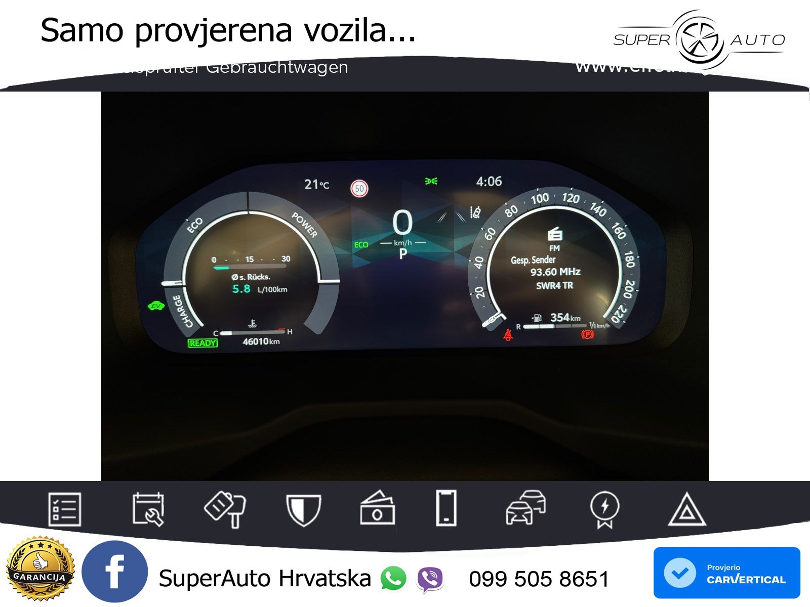 Toyota RAV4 2.5 (222 KS) Hybrid AWD-i eCVT GR Sport LED+GR SJED+ACC