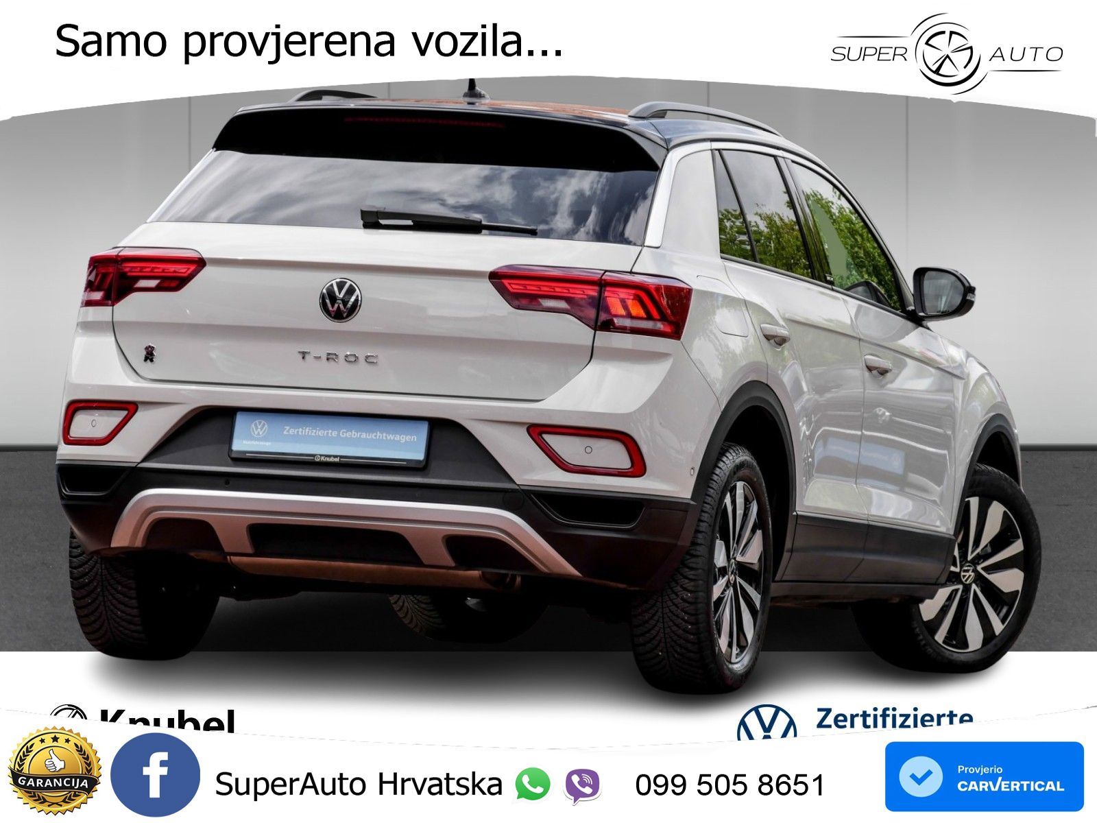 Volkswagen T-Roc 1.5 TSI (150 KS) DSG LED+GR SJED+ACC