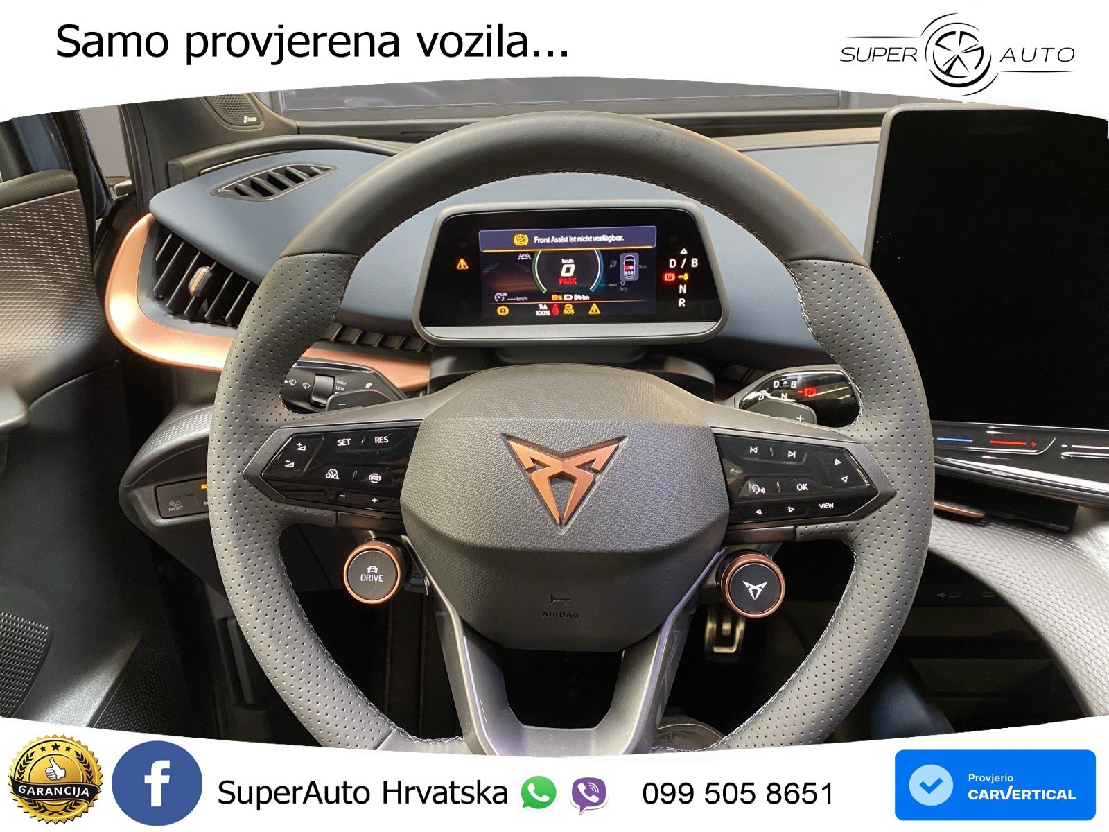 Cupra Tavascan 82 kWh (340 KS)  4WD VZ LED+GR SJED+ACC
