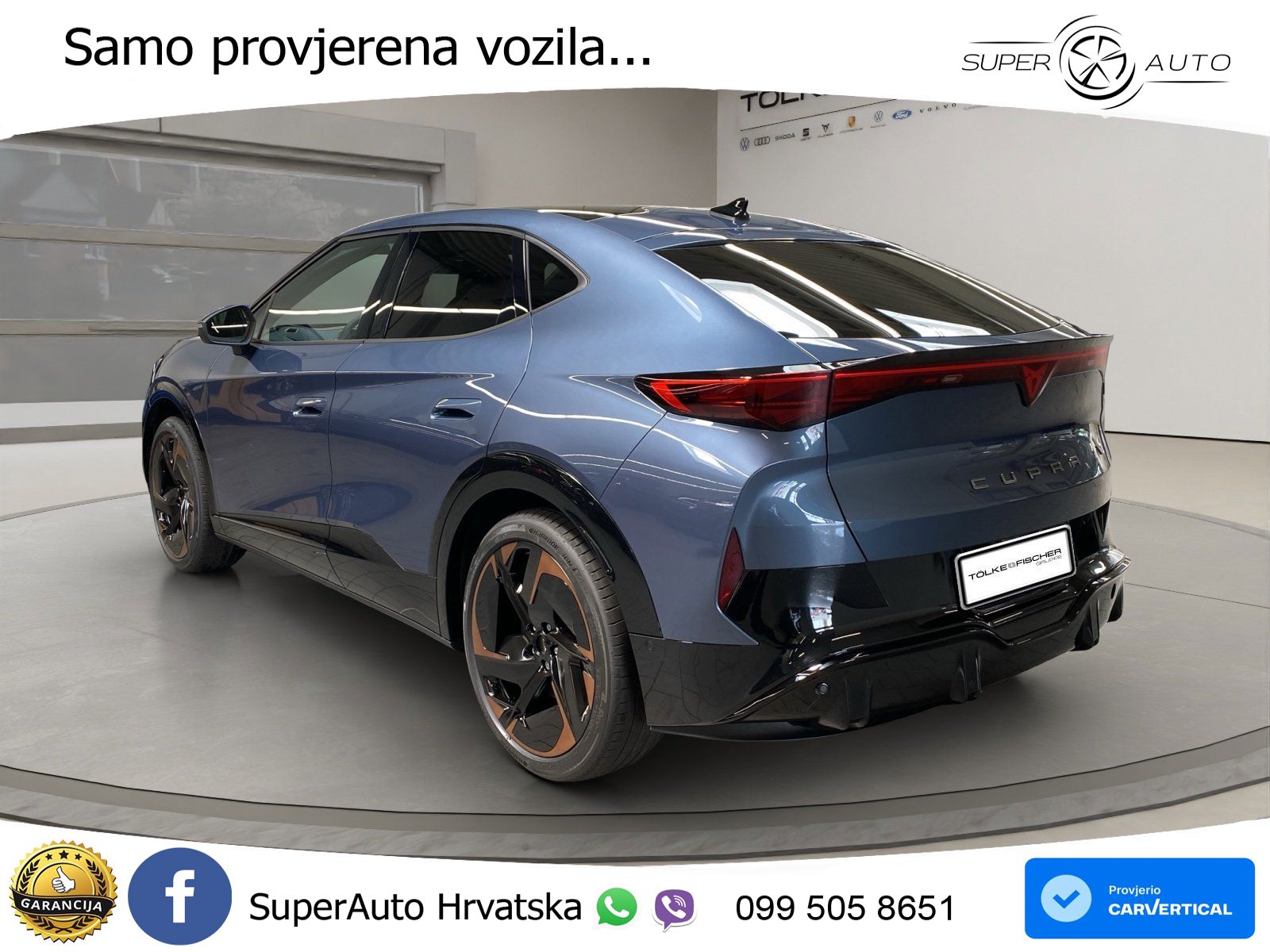 Cupra Tavascan 82 kWh (340 KS)  4WD VZ LED+GR SJED+ACC
