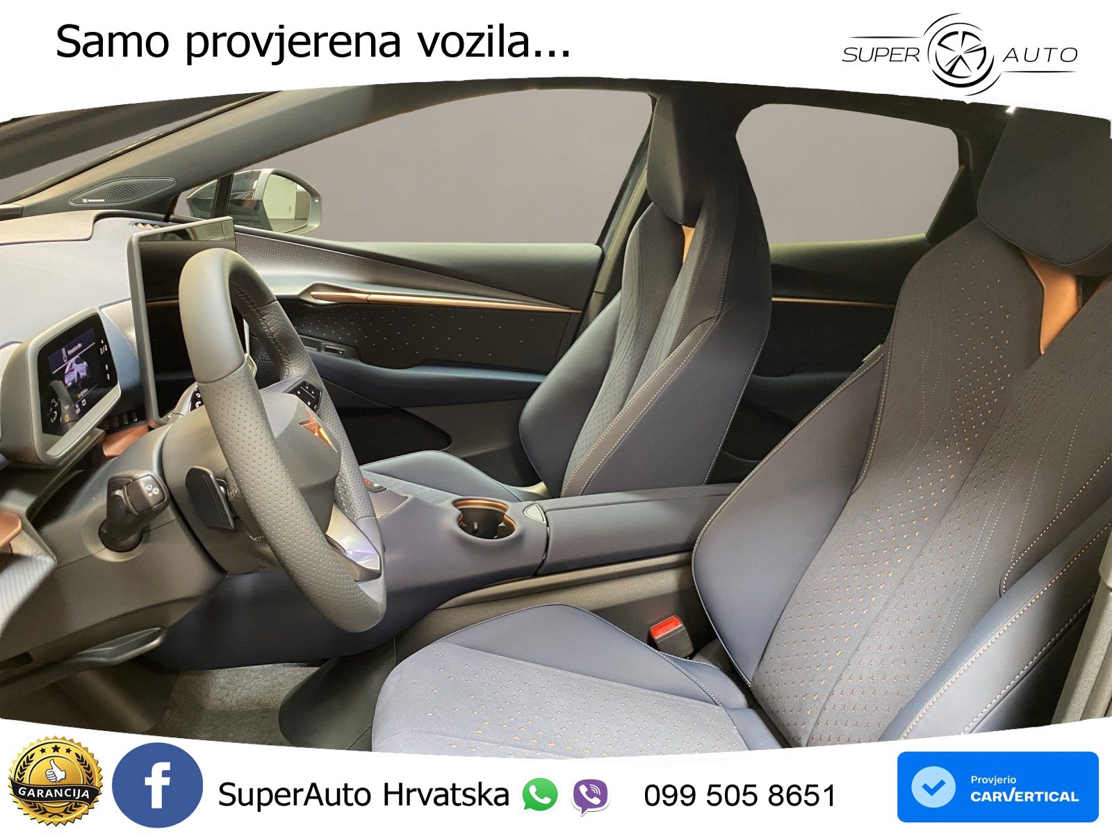 Cupra Tavascan 82 kWh (340 KS)  4WD VZ LED+GR SJED+ACC