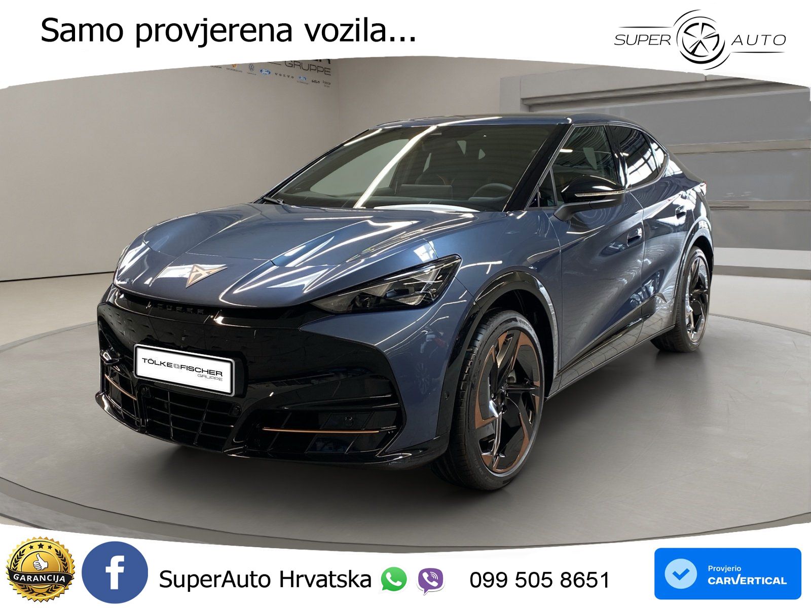 Cupra Tavascan 82 kWh (340 KS)  4WD VZ LED+GR SJED+ACC