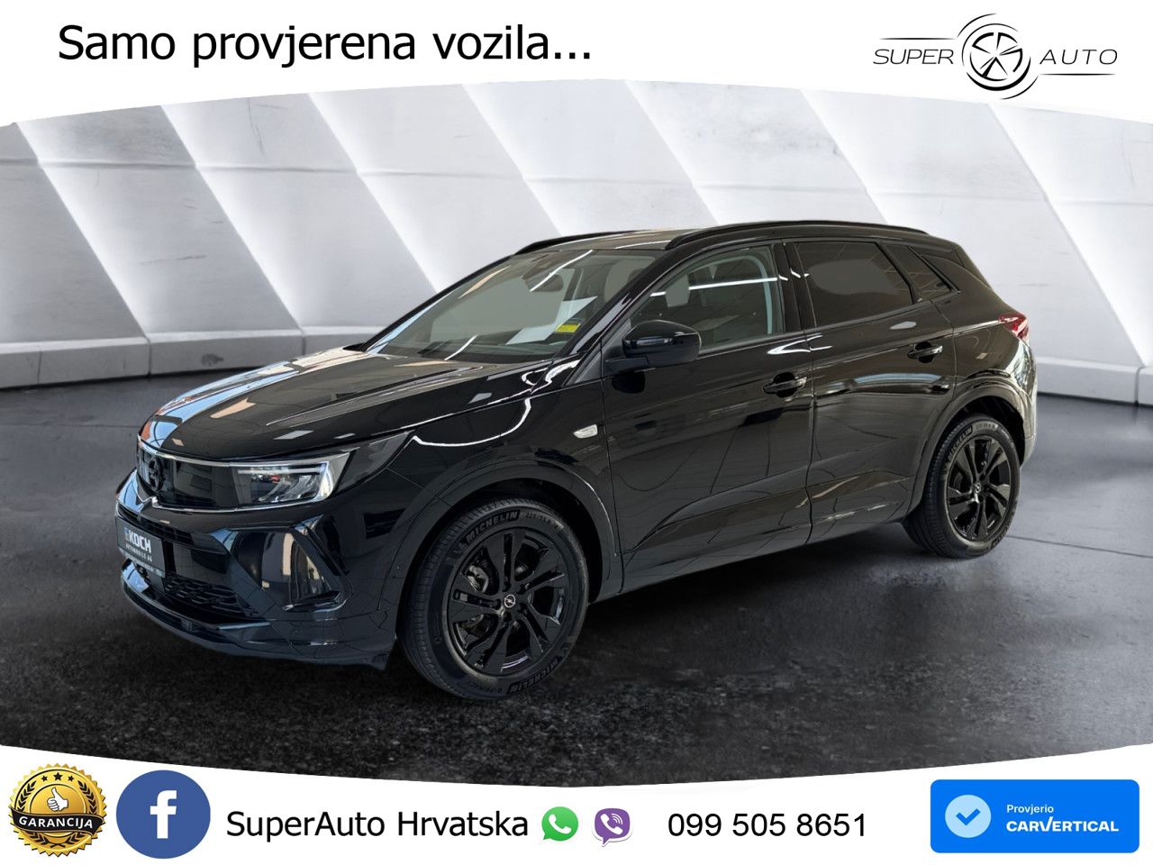 Opel Grandland 1.2i Turbo (130 KS) Automatic GS LED+GR SJED+ACC