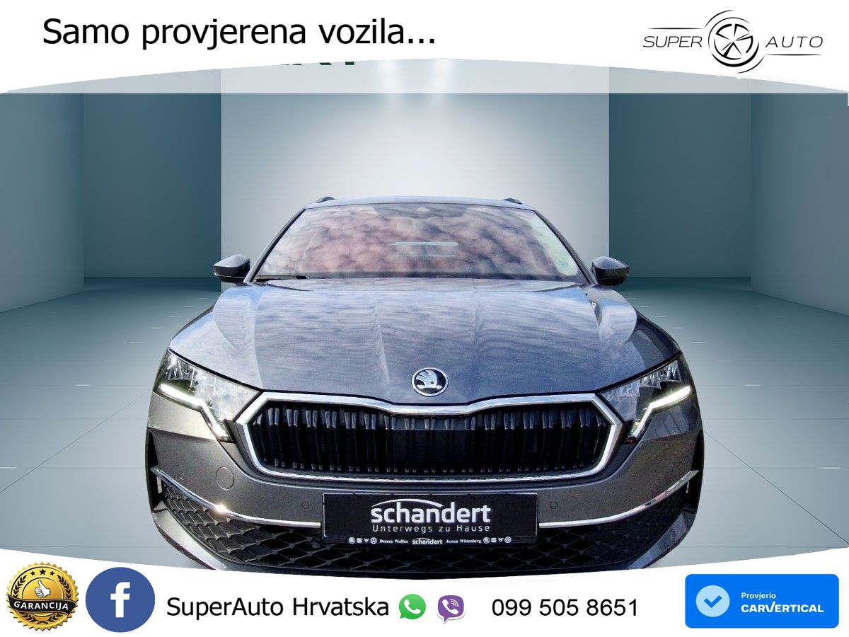 Škoda Octavia Combi 2.0 TDI (150 KS) DSG LED+GR SJED+ACC
