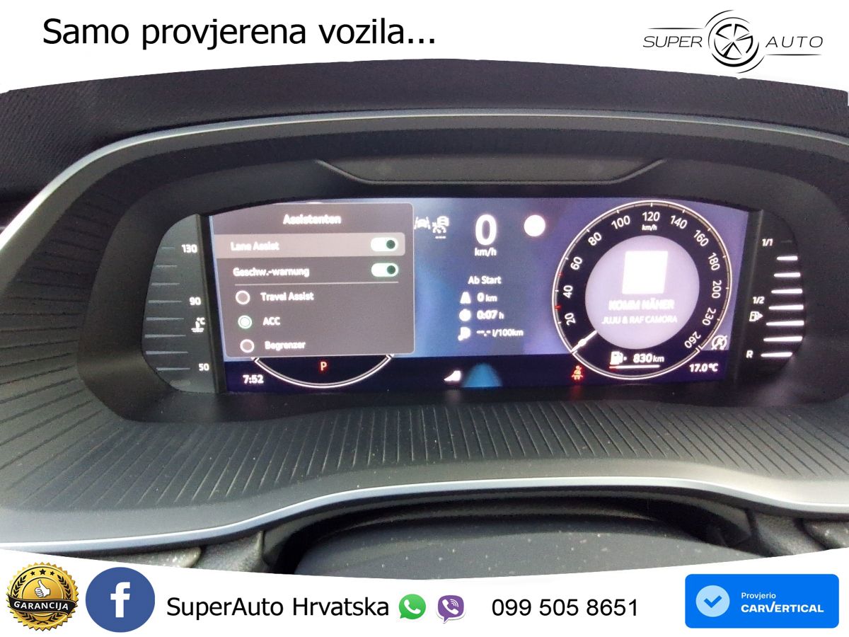 Škoda Octavia Combi 2.0 TDI (150 KS) DSG LED+GR SJED+ACC