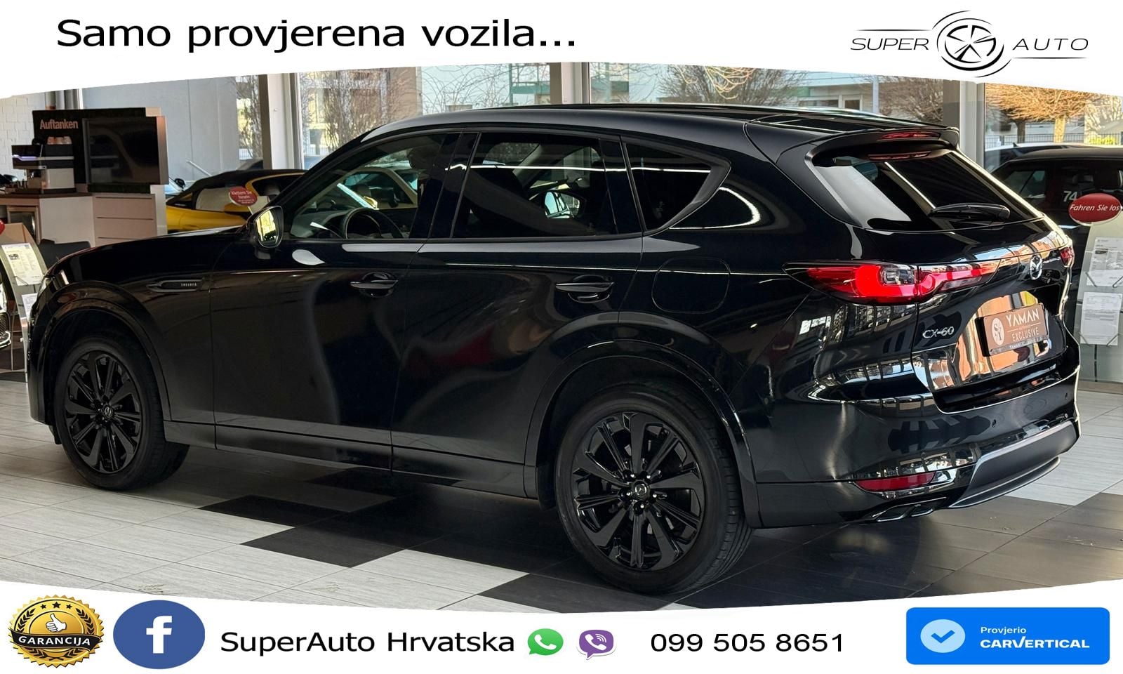 Mazda CX-60 3.3 e-Skyactiv D (200 KS) Automatic