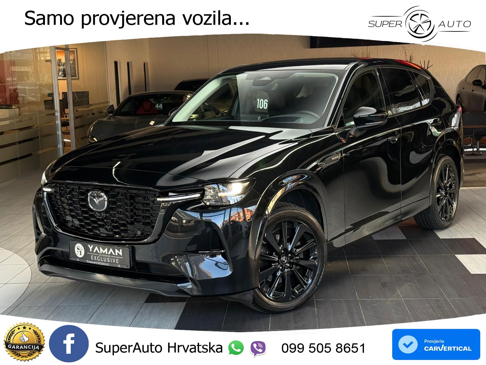Mazda CX-60 3.3 e-Skyactiv D (200 KS) Automatic