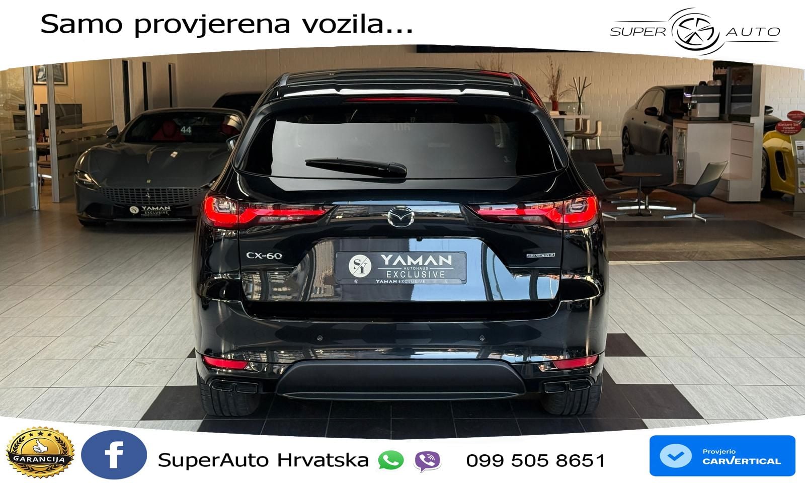 Mazda CX-60 3.3 e-Skyactiv D (200 KS) Automatic