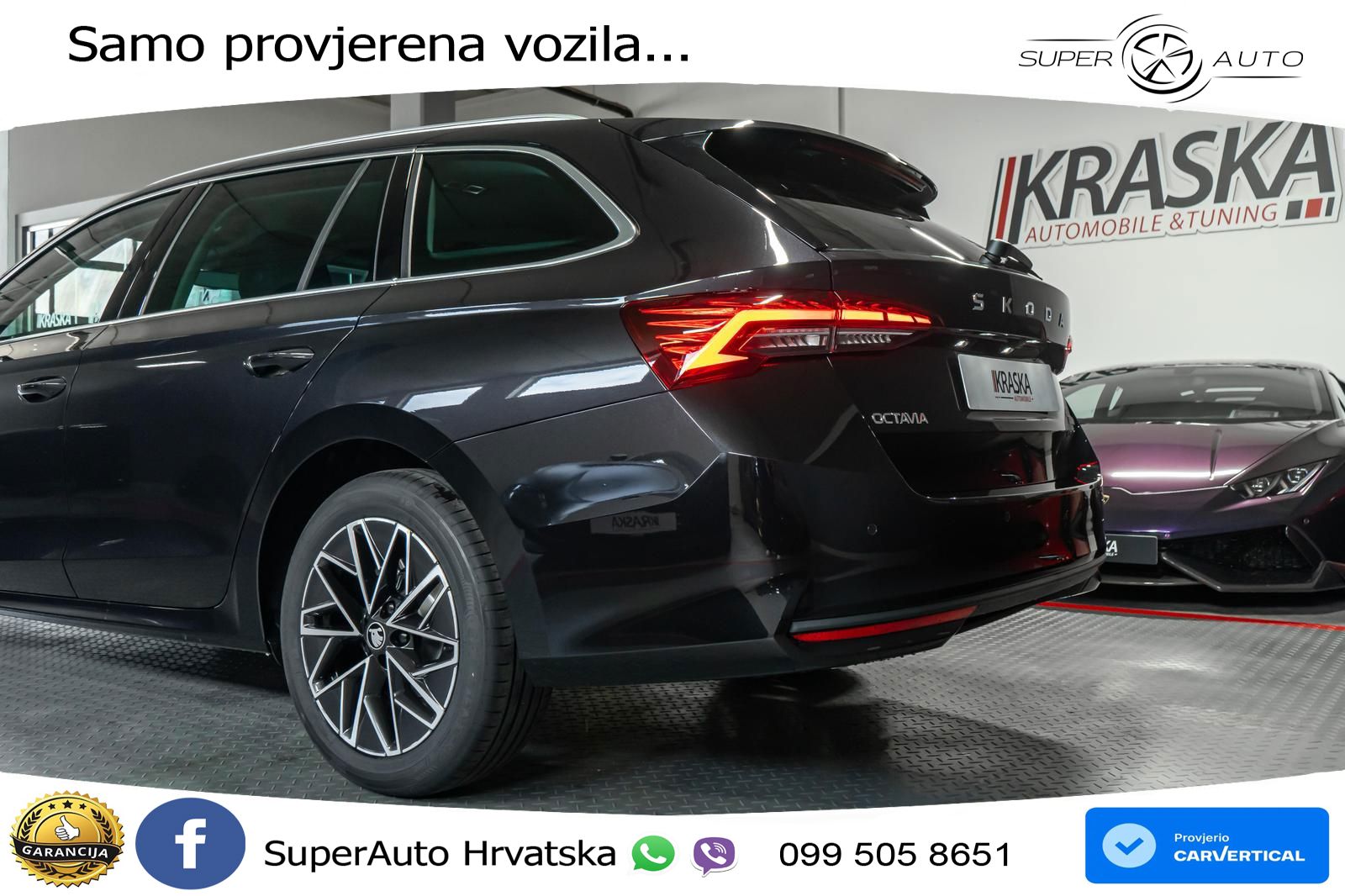 Škoda Octavia Combi 1.5 TSI (150 KS) DSG Selection LED+GR SJED+ACC