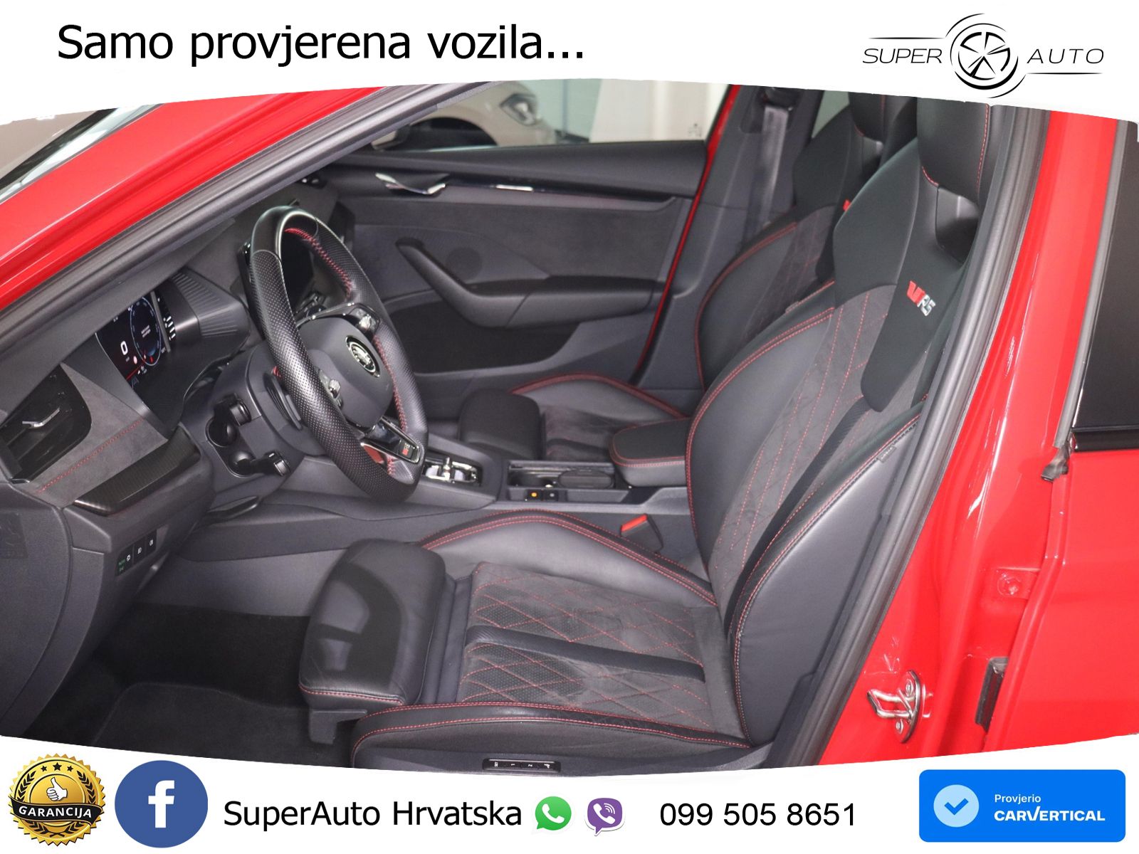 Škoda Octavia Combi RS 2.0 TDI (200 KS) 4x4 DSG LED+GR SJED+ACC