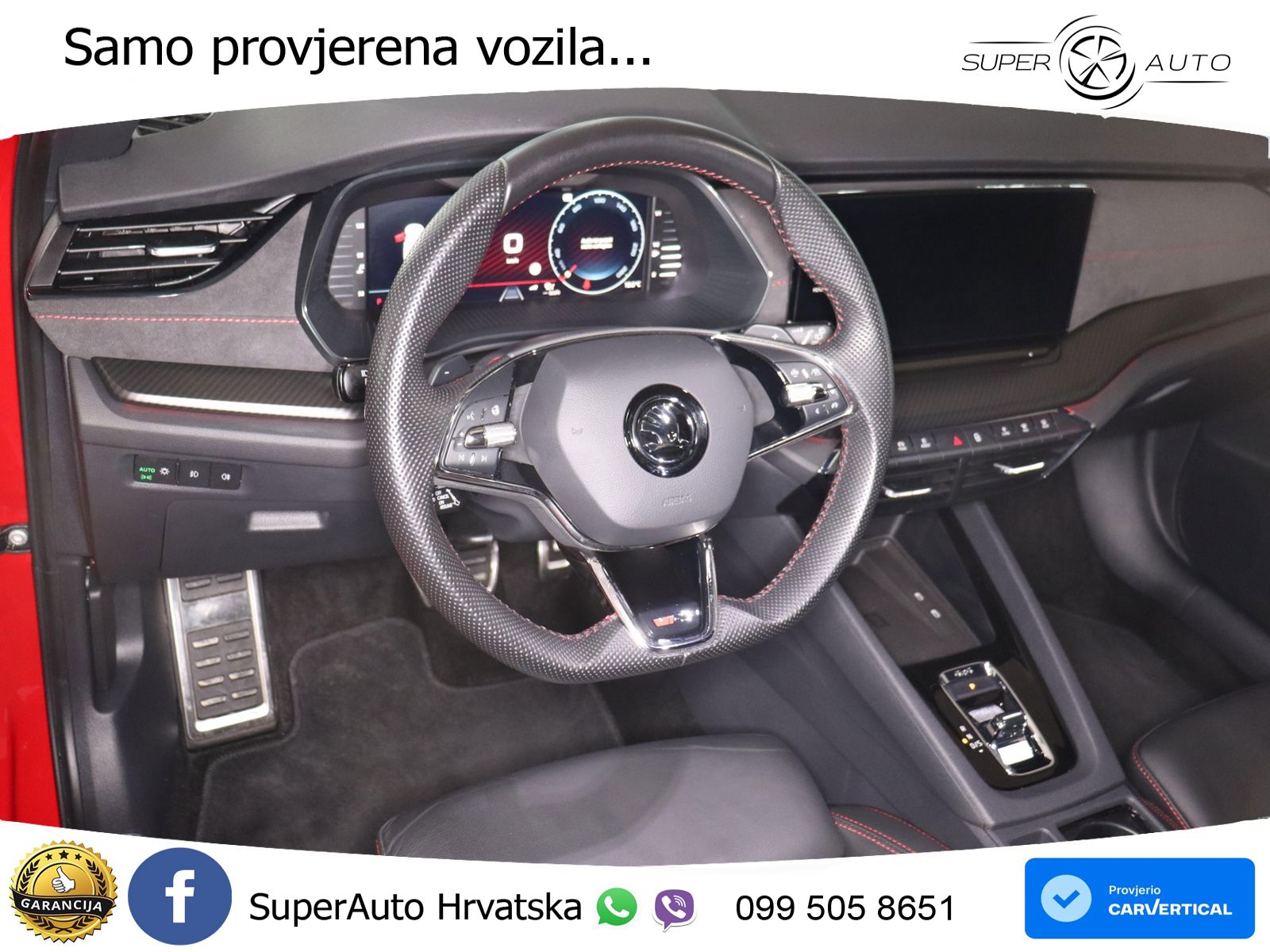 Škoda Octavia Combi RS 2.0 TDI (200 KS) 4x4 DSG LED+GR SJED+ACC