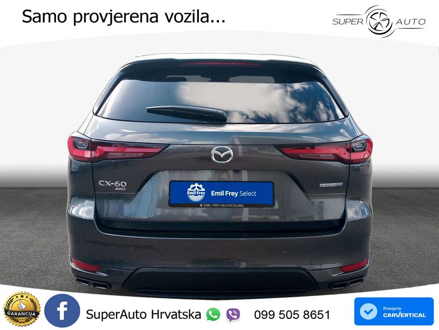 Mazda CX-60 2.5 e-Skyactiv (328 KS) AWD Automatic LED+GR SJED+ACC