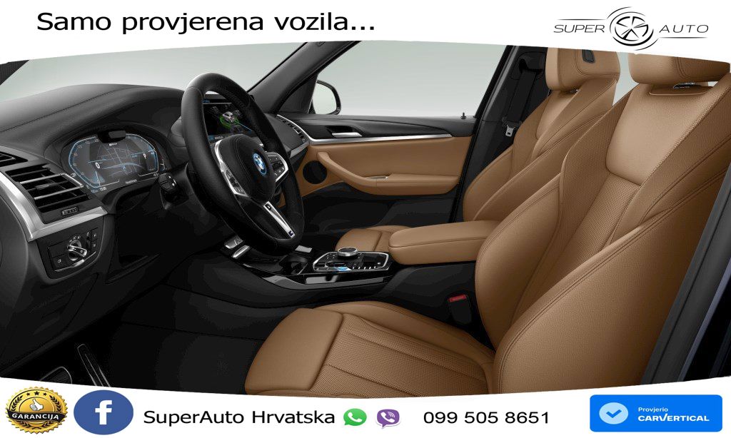 BMW iX3 80 kWh (286 KS) M Sport LED+GR SJED+ACC