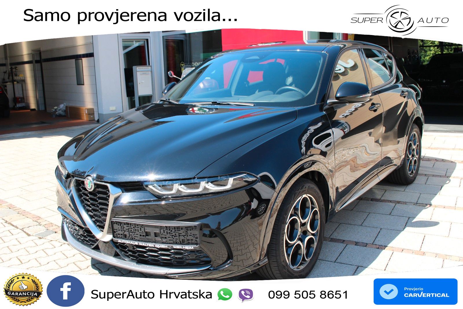 Alfa Romeo Tonale 1.5 VGT (160 KS) 48V-Hybrid TCT LED+ACC