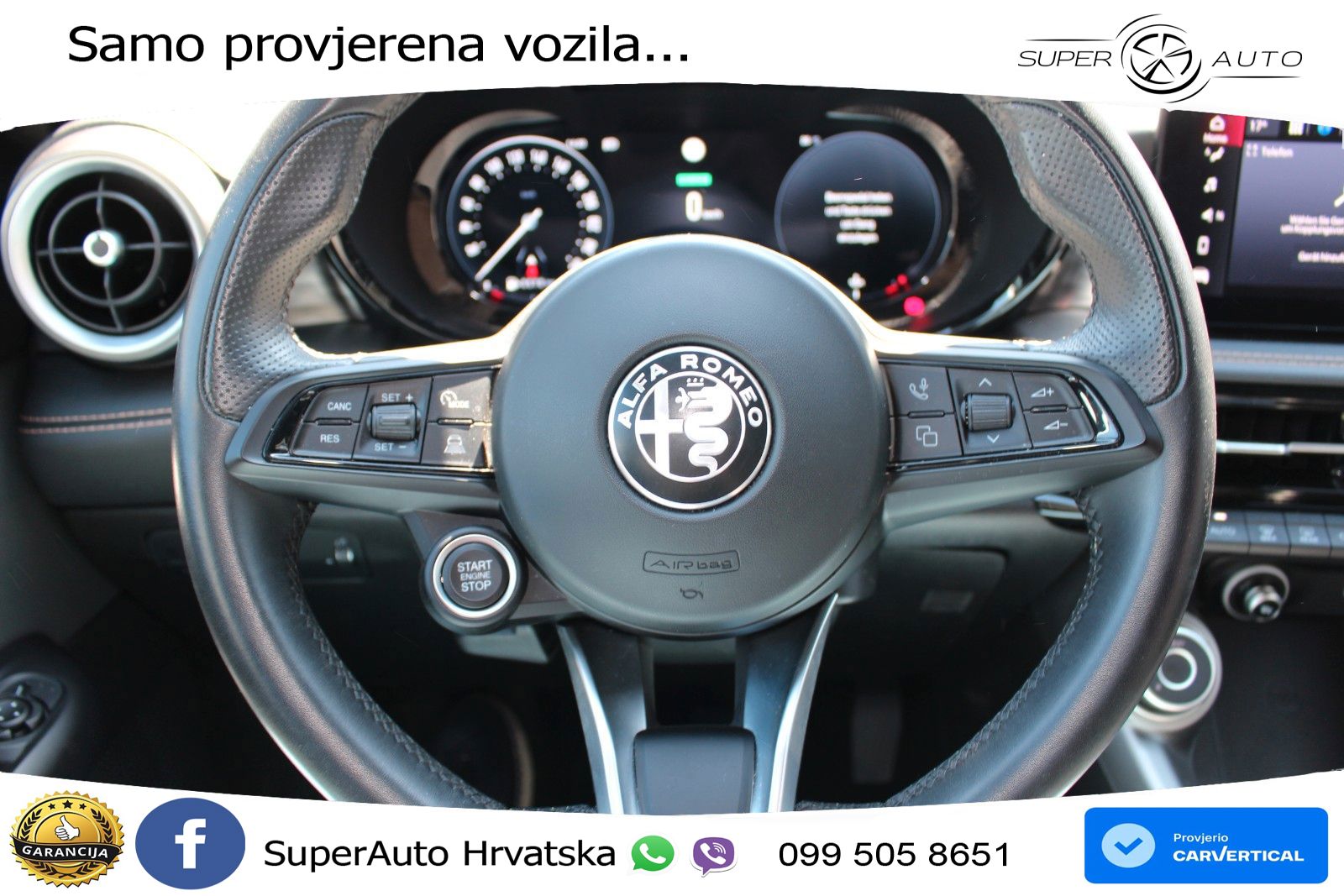 Alfa Romeo Tonale 1.5 VGT (160 KS) 48V-Hybrid TCT LED+ACC