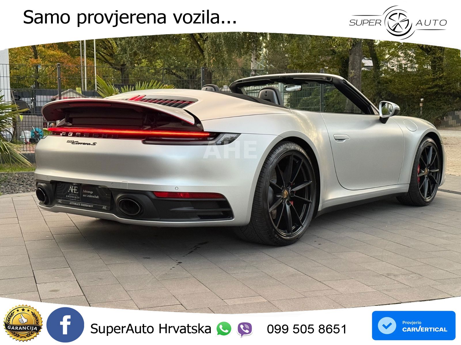 Porsche 911 Carrera S Cabriolet 3.0 (450 KS) PDK