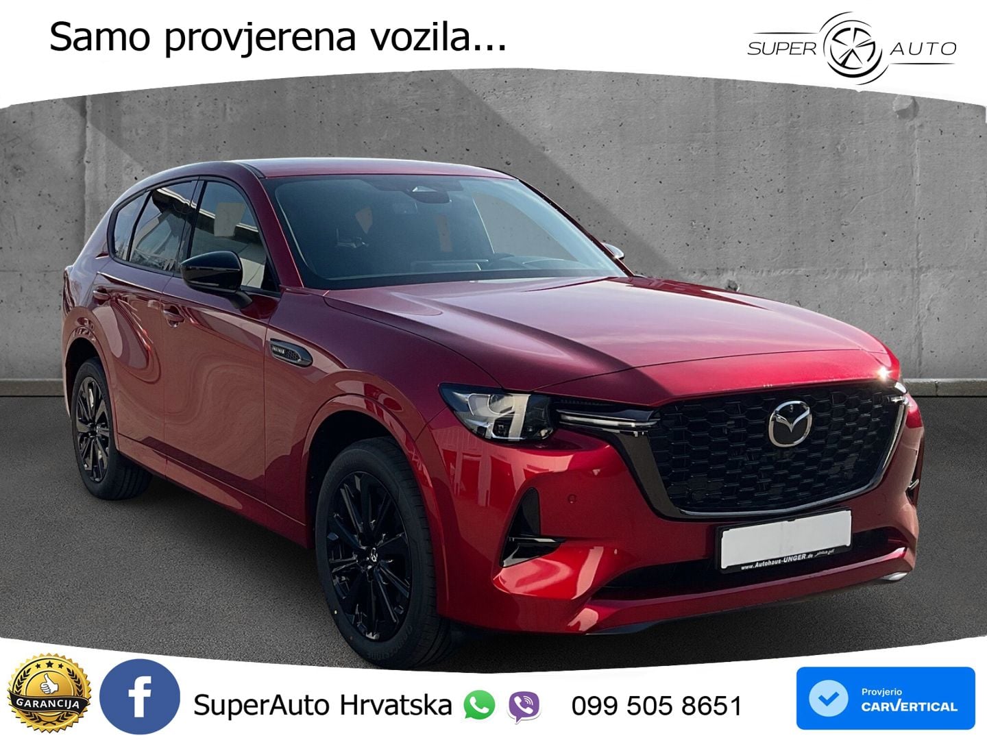 Mazda CX-60 3.3 e-Skyactiv D (254 KS) AWD Automatic MATRIX+GR SJED+KAM