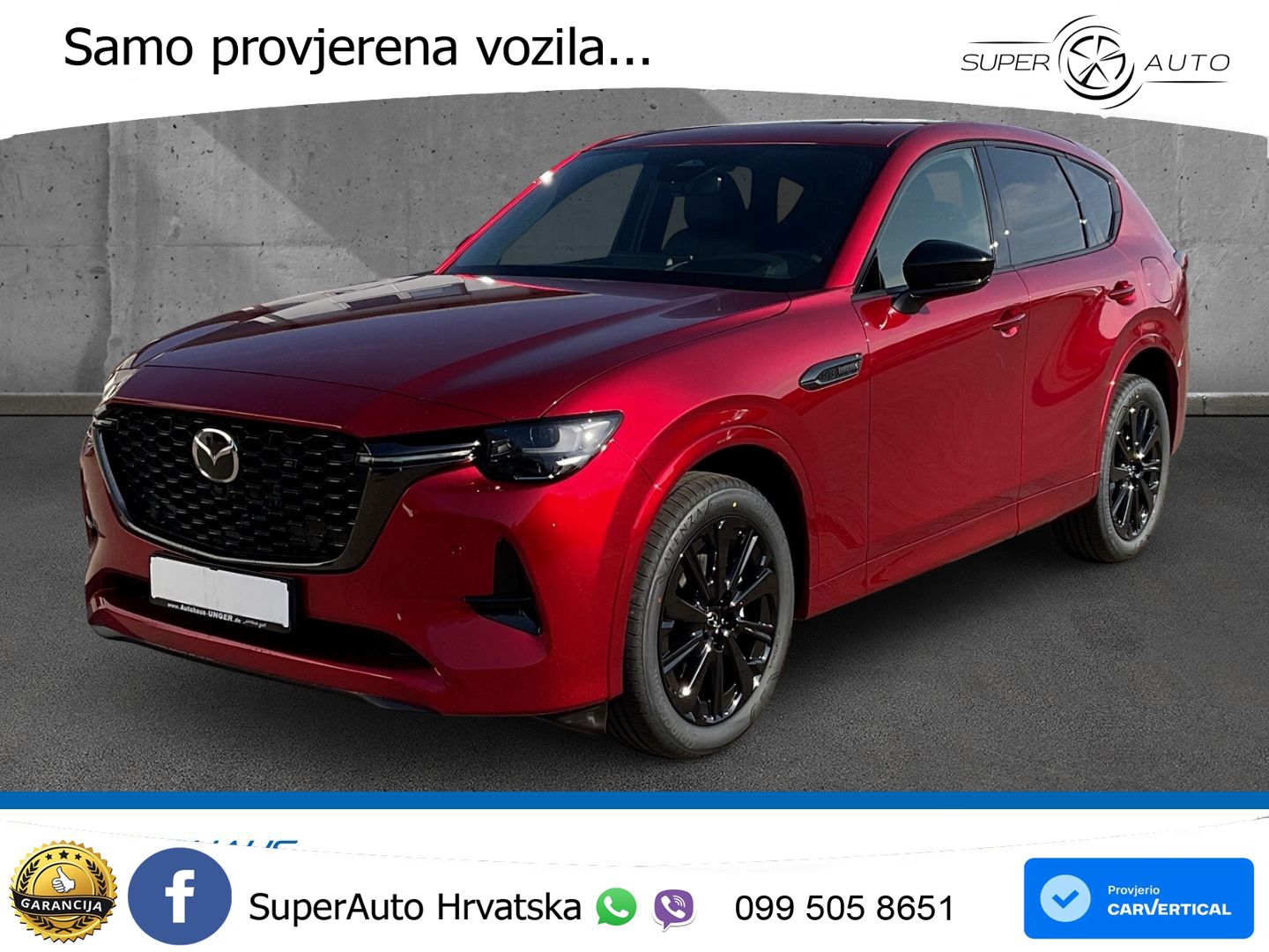 Mazda CX-60 3.3 e-Skyactiv D (254 KS) AWD Automatic MATRIX+GR SJED+KAM