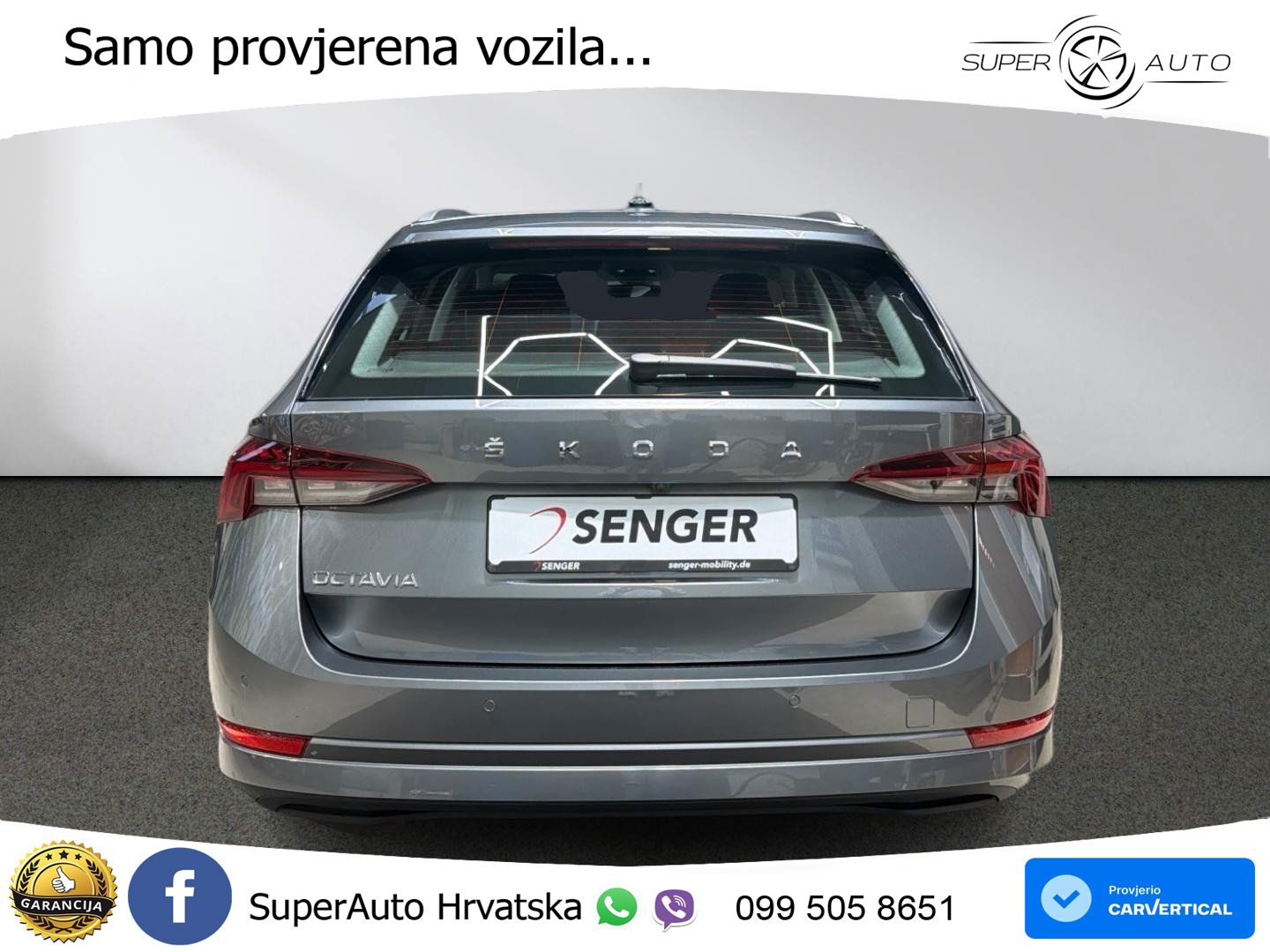Škoda Octavia Combi 2.0 TDI (150 KS) DSG