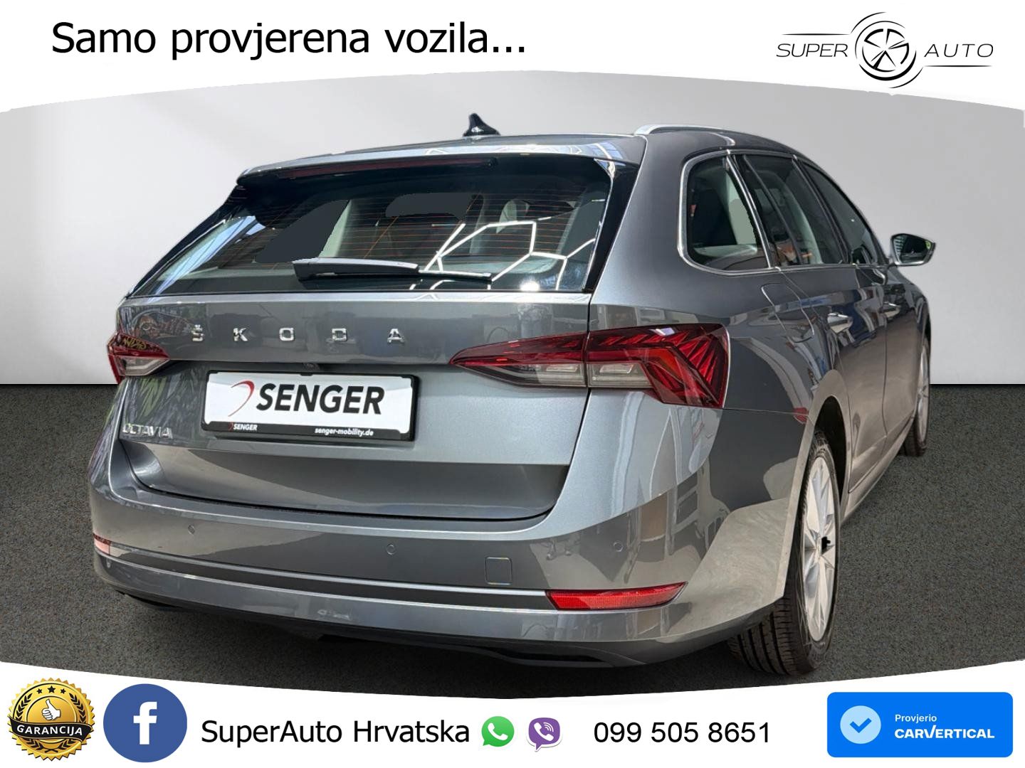 Škoda Octavia Combi 2.0 TDI (150 KS) DSG