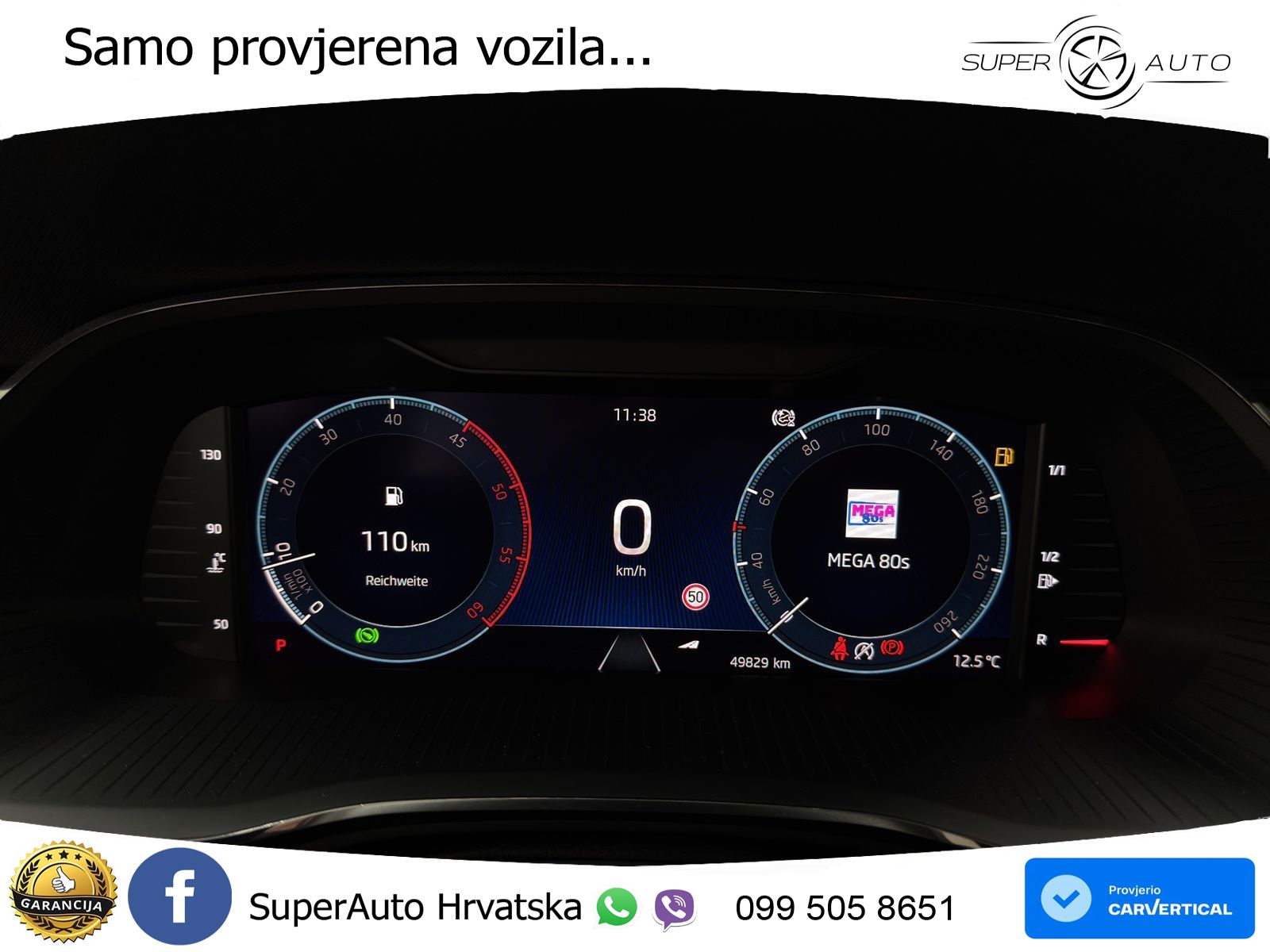Škoda Octavia Combi 2.0 TDI (150 KS) DSG LED+GR SJED+ACC