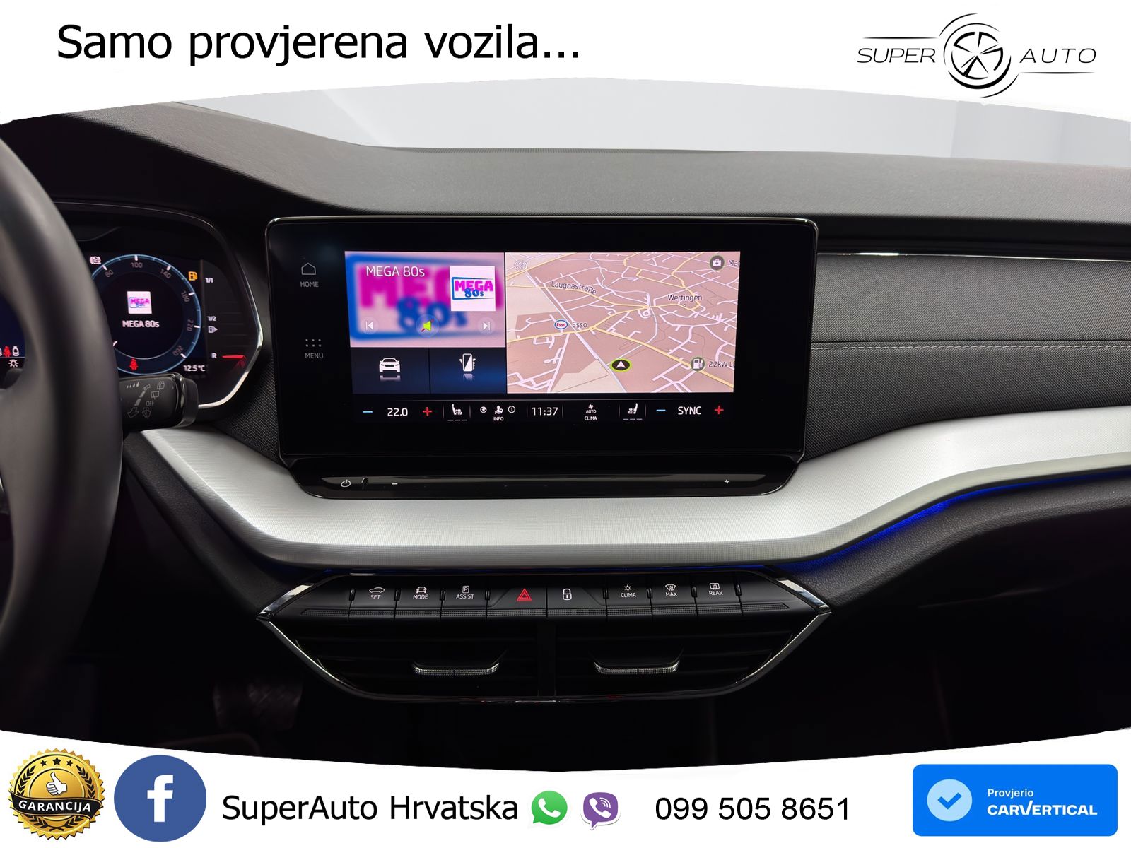 Škoda Octavia Combi 2.0 TDI (150 KS) DSG LED+GR SJED+ACC