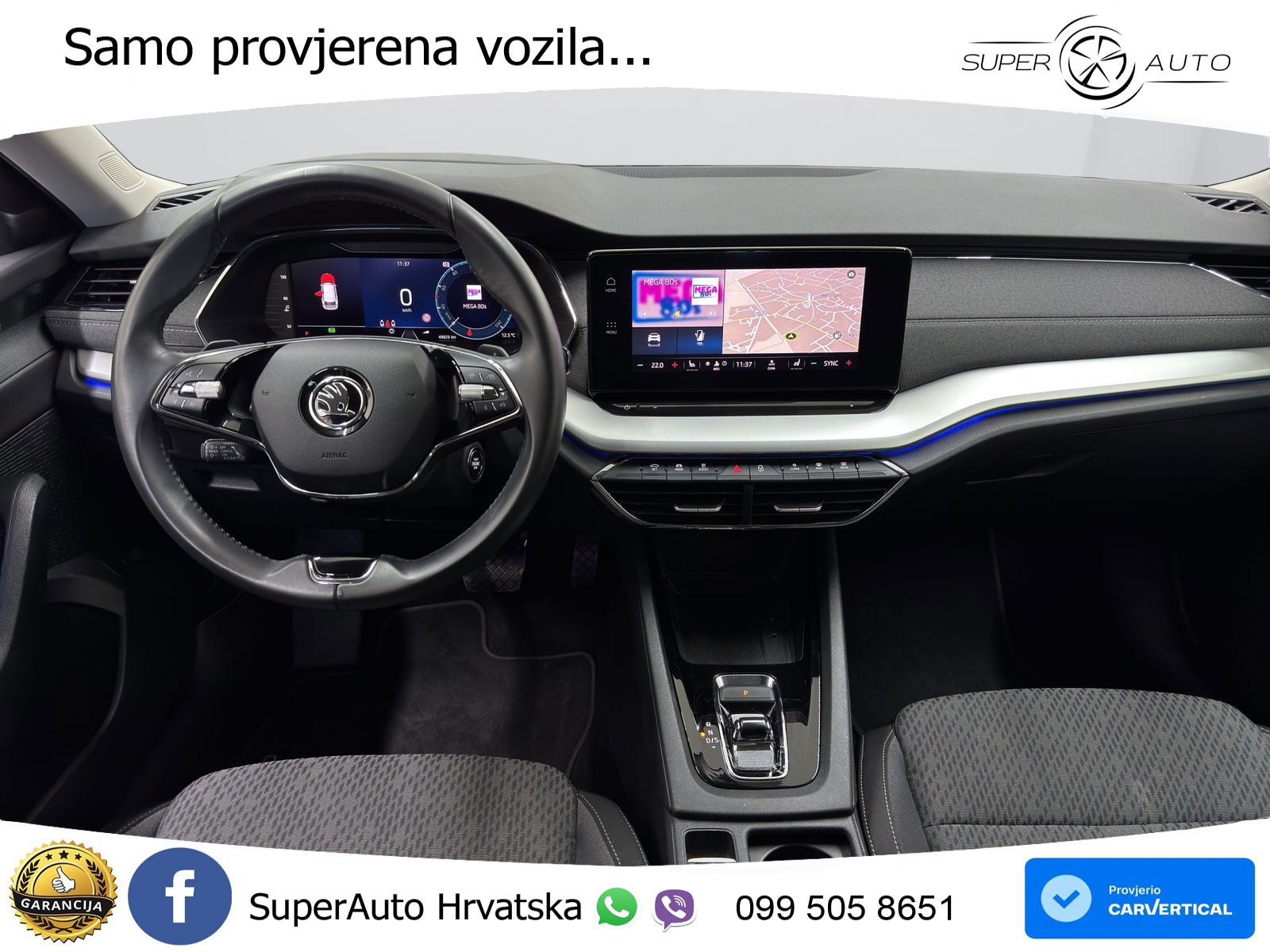 Škoda Octavia Combi 2.0 TDI (150 KS) DSG LED+GR SJED+ACC