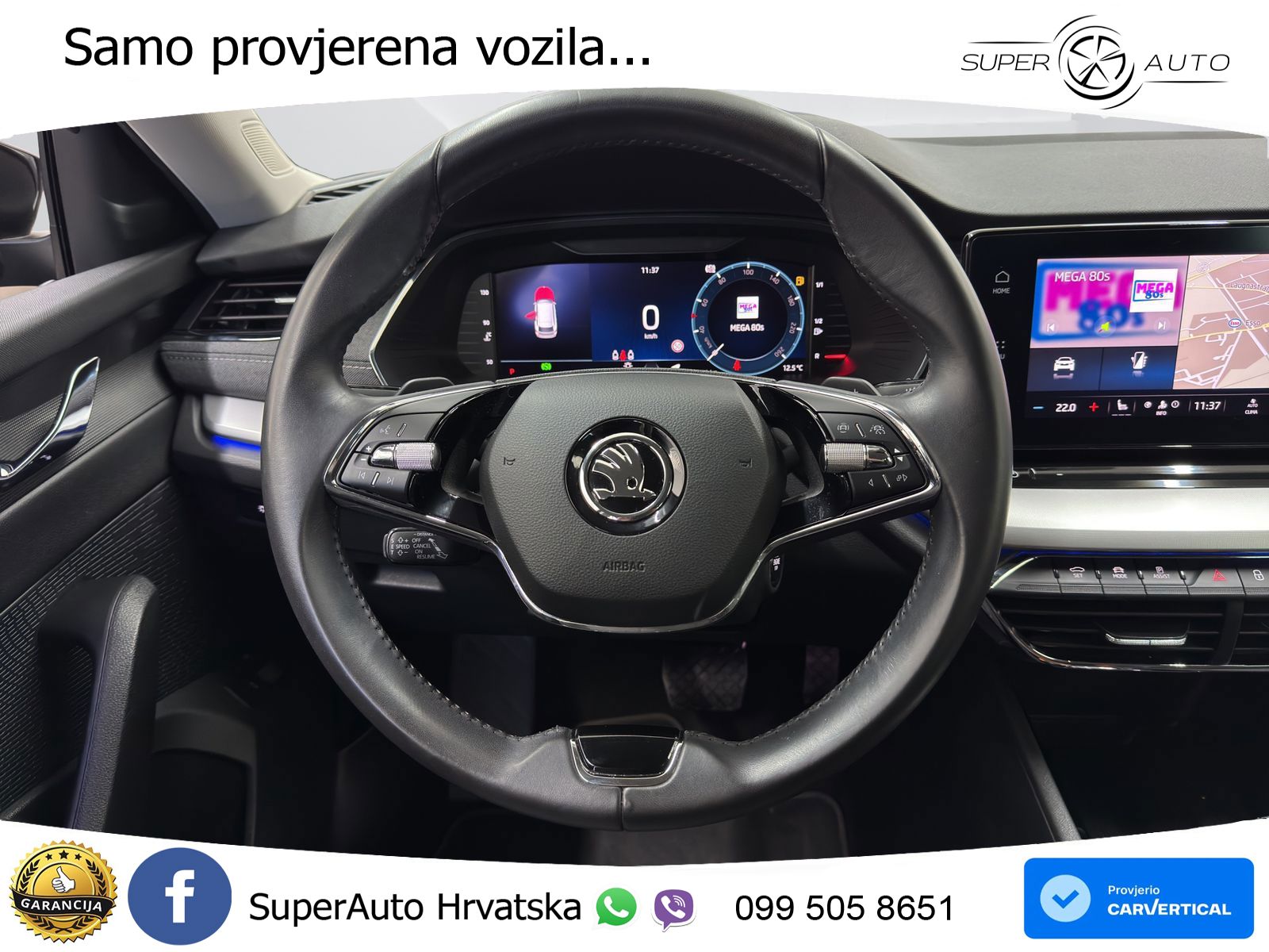 Škoda Octavia Combi 2.0 TDI (150 KS) DSG LED+GR SJED+ACC