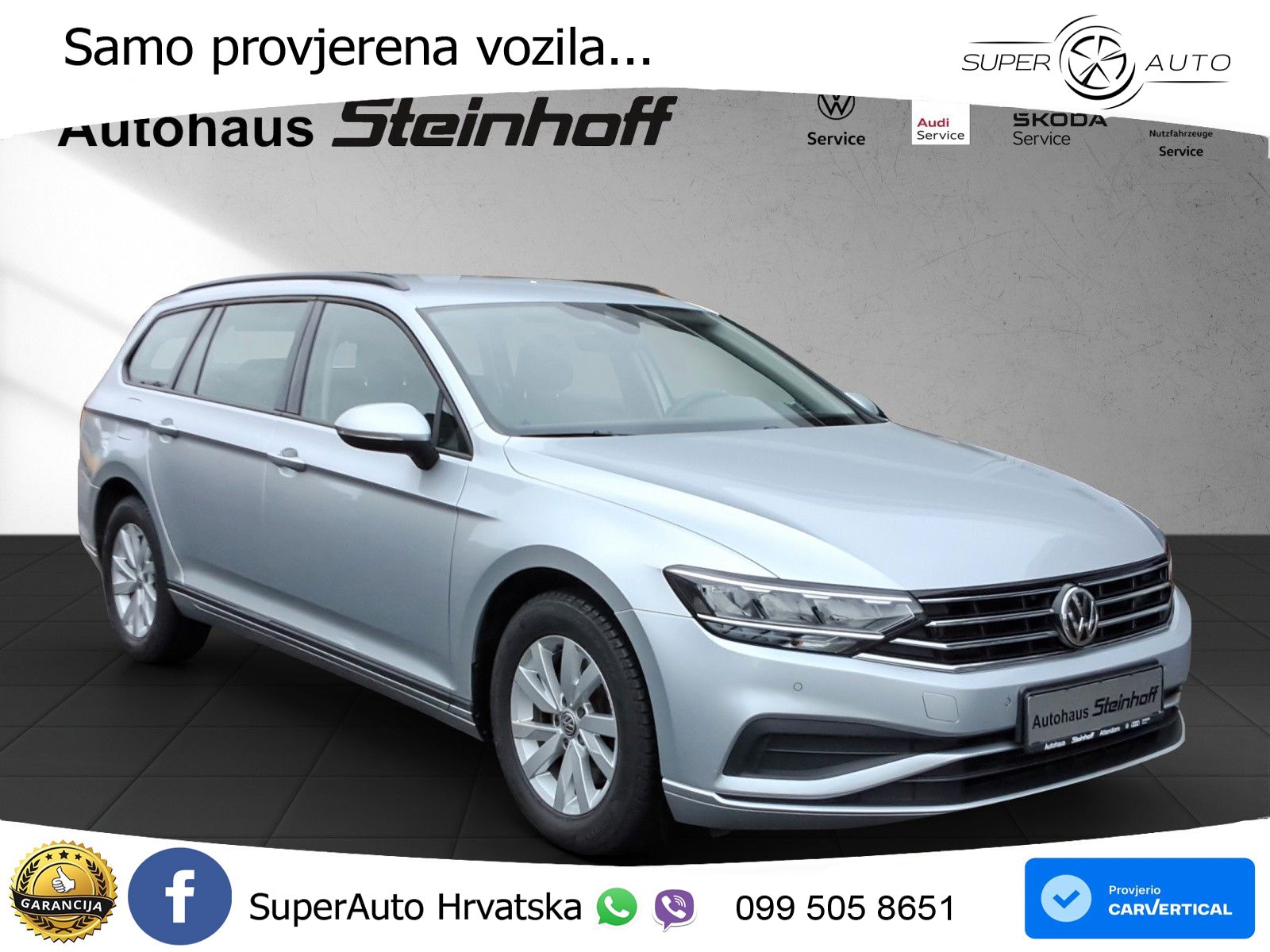 Volkswagen Passat Variant 2.0 TDI (150 KS) DSG LED+GR SJED+ACC