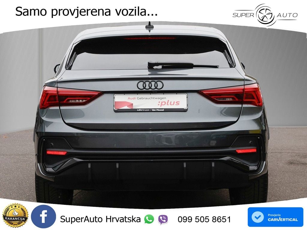 Audi Q3 Sportback 35 TFSI (150 KS) S tronic S line
