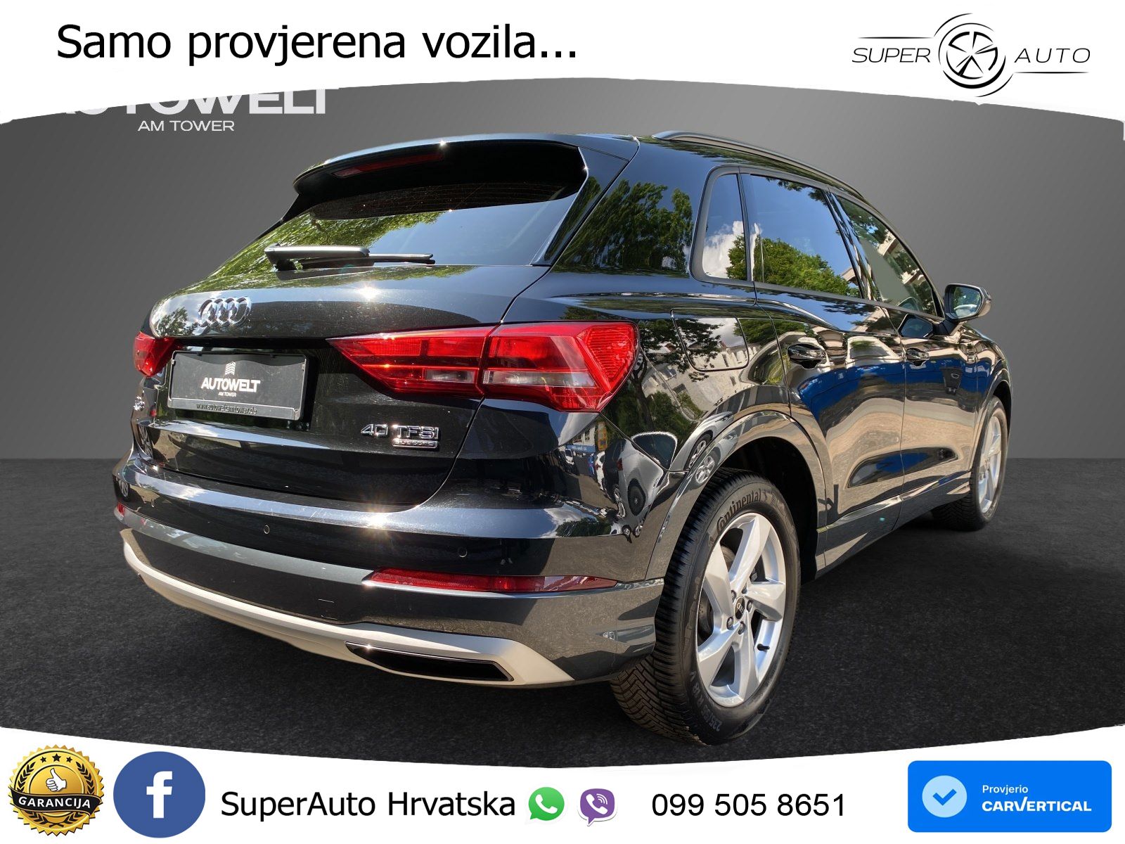 Audi Q3 40 TFSI (190 KS) quattro S tronic