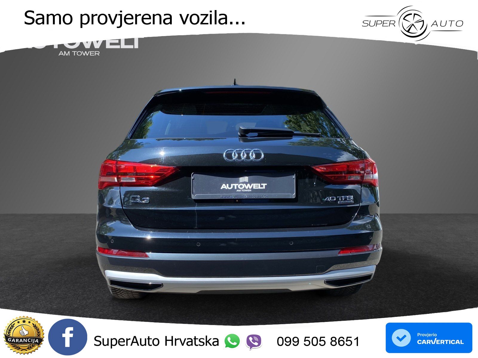 Audi Q3 40 TFSI (190 KS) quattro S tronic