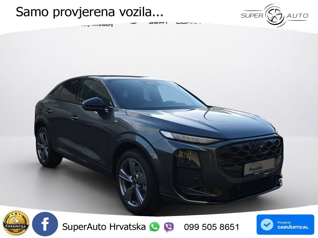 Audi Q3 Sportback 2.0 TFSI (204 KS) quattro S tronic LED+GR SJED+ACC