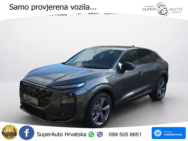 Audi Q3 Sportback 2.0 TFSI (204 KS) quattro S tronic LED+GR SJED+ACC
