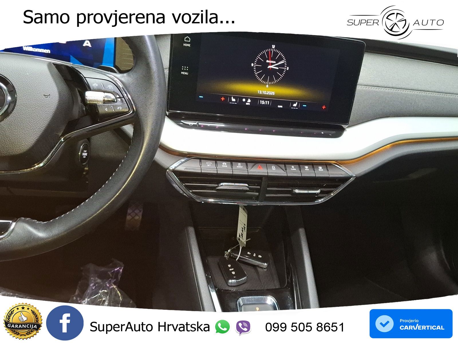 Škoda Octavia Combi 2.0 TDI (150 KS) DSG MATRIX+GR SJED+KAM
