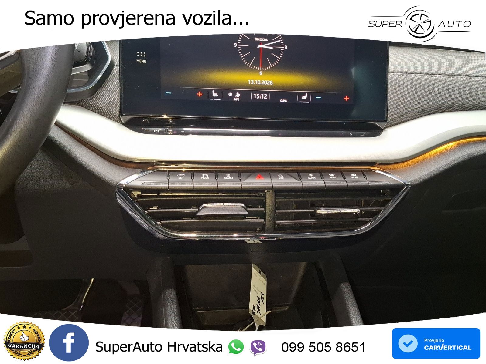 Škoda Octavia Combi 2.0 TDI (150 KS) DSG MATRIX+GR SJED+KAM
