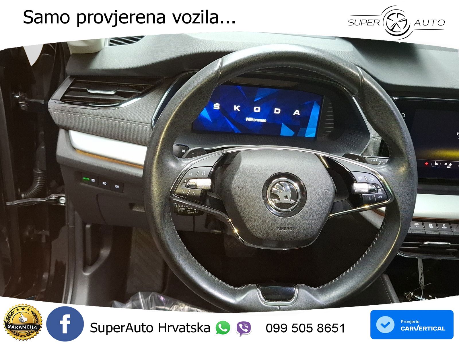 Škoda Octavia Combi 2.0 TDI (150 KS) DSG MATRIX+GR SJED+KAM