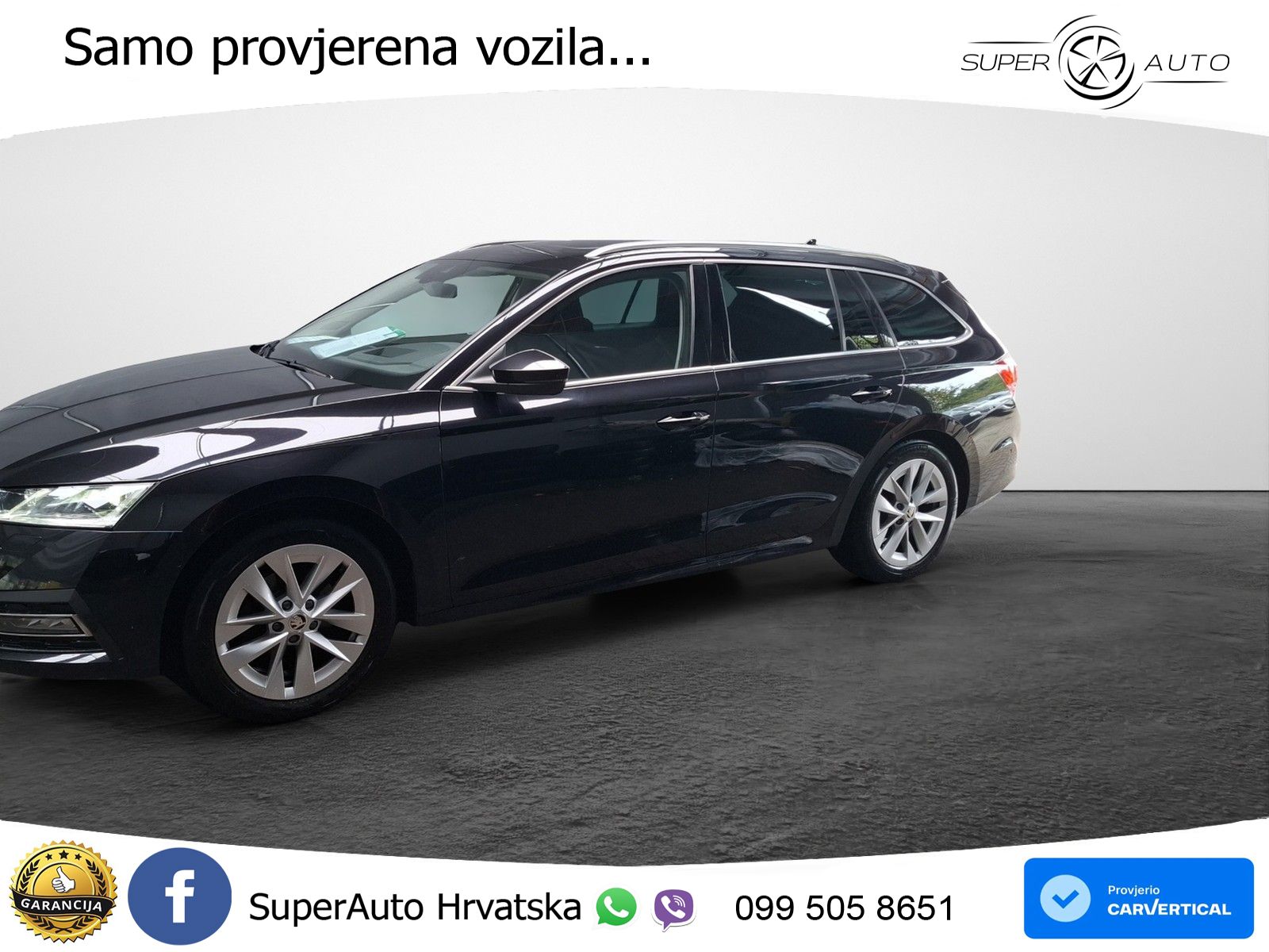 Škoda Octavia Combi 2.0 TDI (150 KS) DSG MATRIX+GR SJED+KAM