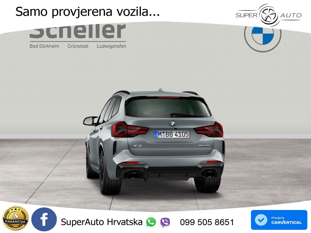 BMW X3 M40i xDrive Steptronic LED+GR SJED+ACC