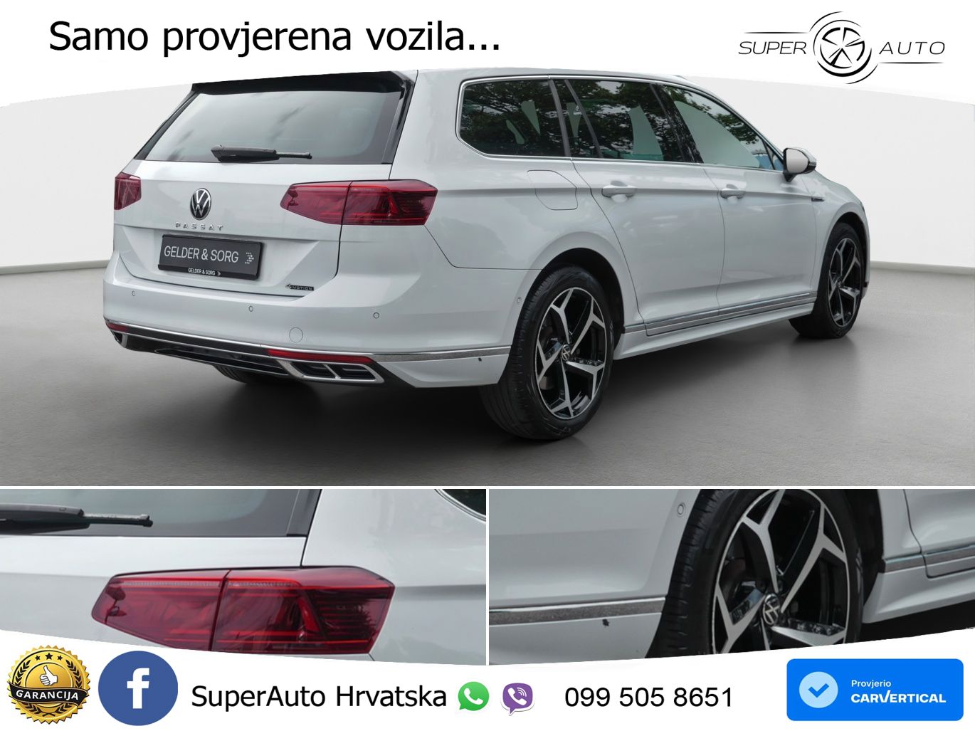 Volkswagen Passat Variant 2.0 TDI (200 KS) 4MOTION DSG Elegance LED+GR SJED+ACC