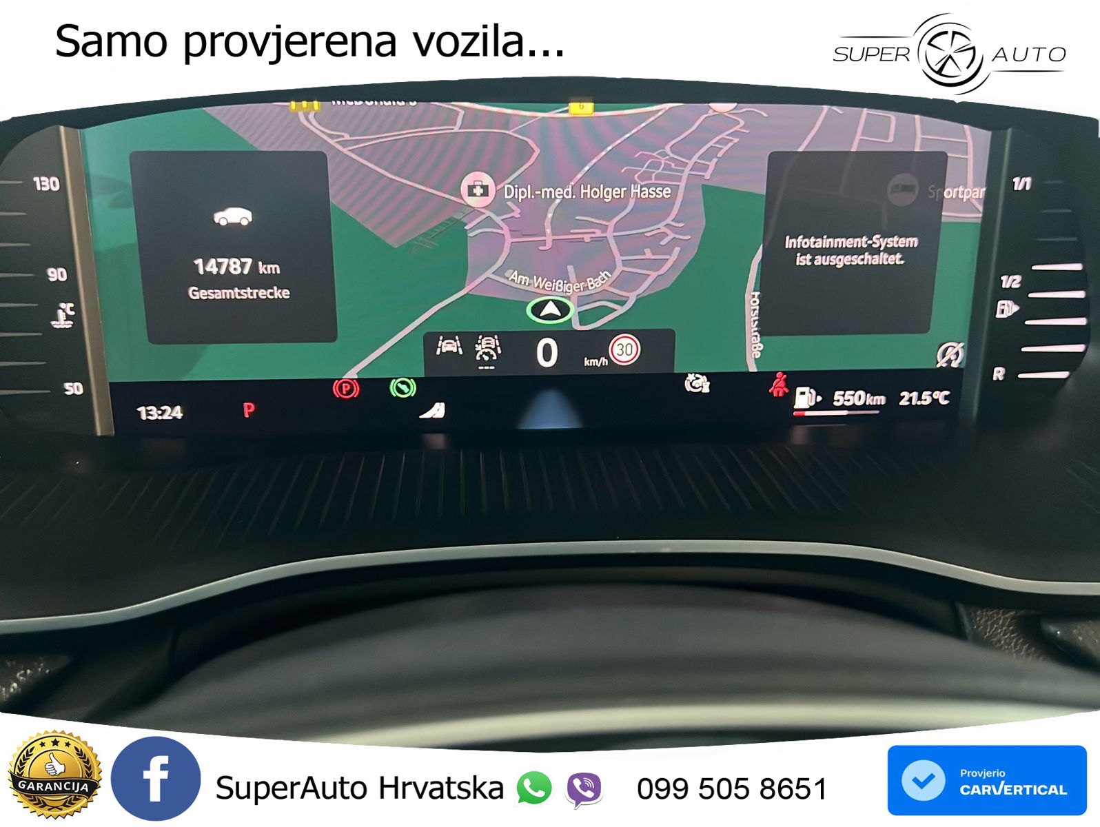 Škoda Octavia Combi 2.0 TDI (150 KS) DSG Selection LED+GR SJED+ACC