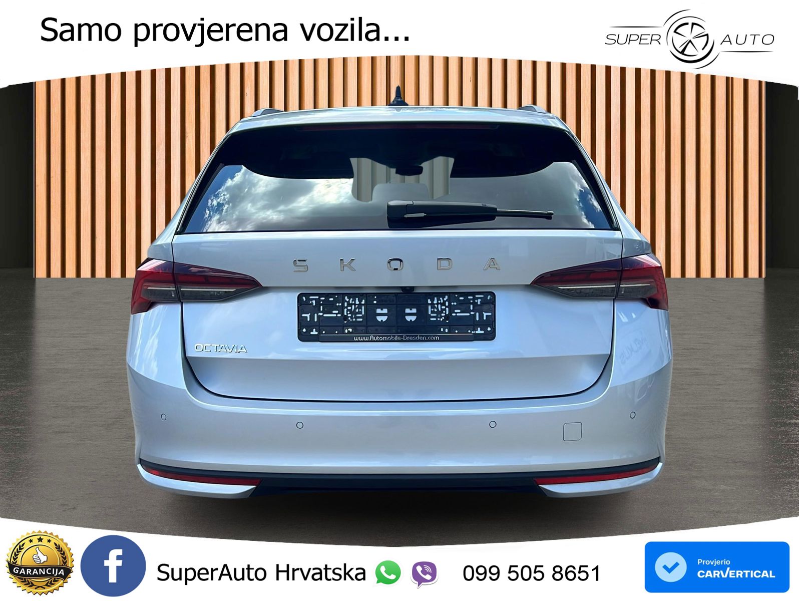 Škoda Octavia Combi 2.0 TDI (150 KS) DSG Selection LED+GR SJED+ACC